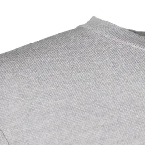 04651 - Merino Crew - Größe M - grau