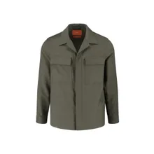 Cruna - Structured Wool Shirt Jacket With Classic Collar A - Größe 52 - grün Cruna - Structured Wool Shirt Jacket With Classic Collar A - Größe 52 - grün