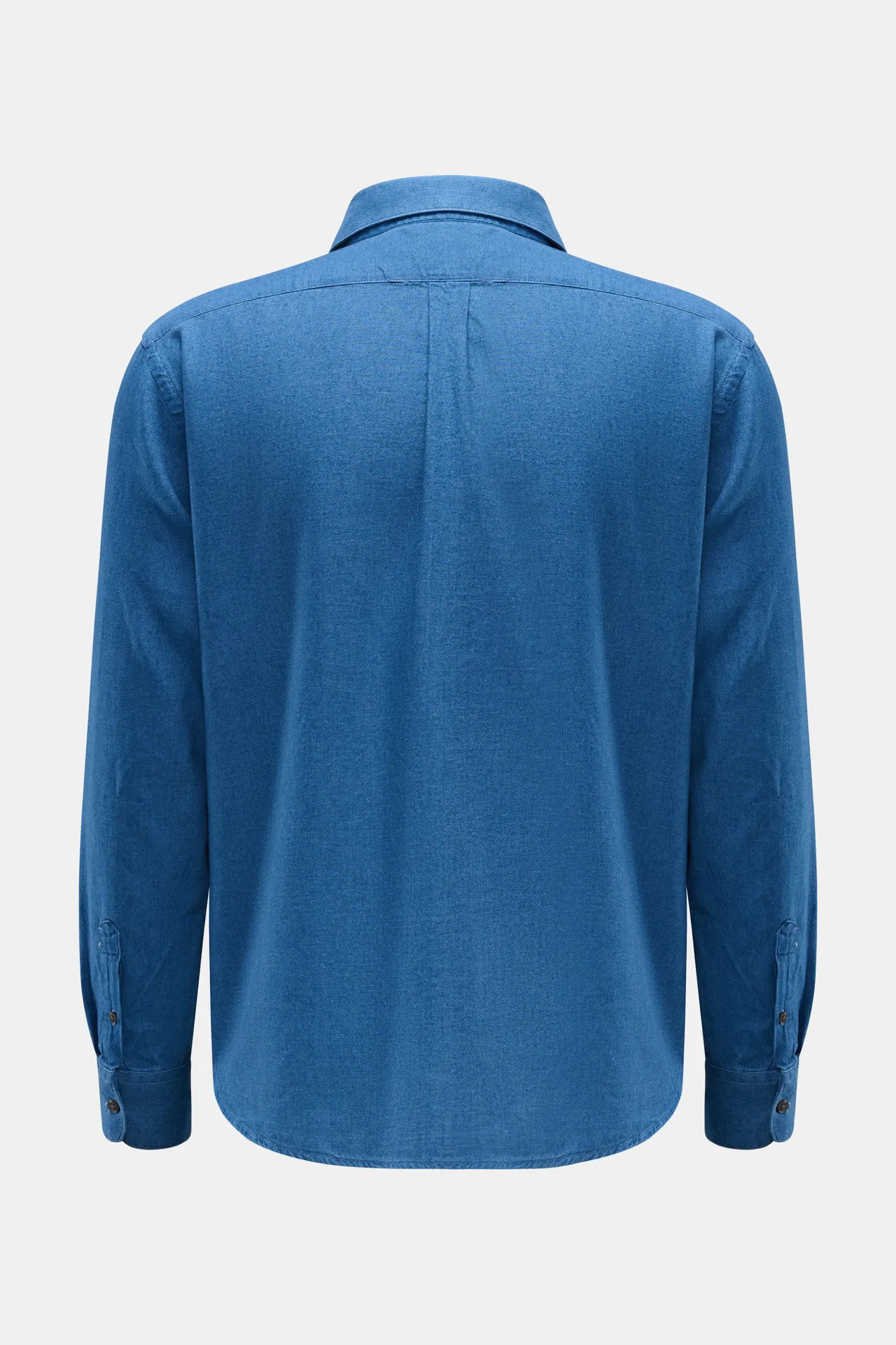 04651/ A trip in a bag - Herren - Casual Hemd Kent-Kragen dunkelblau – Bild 3