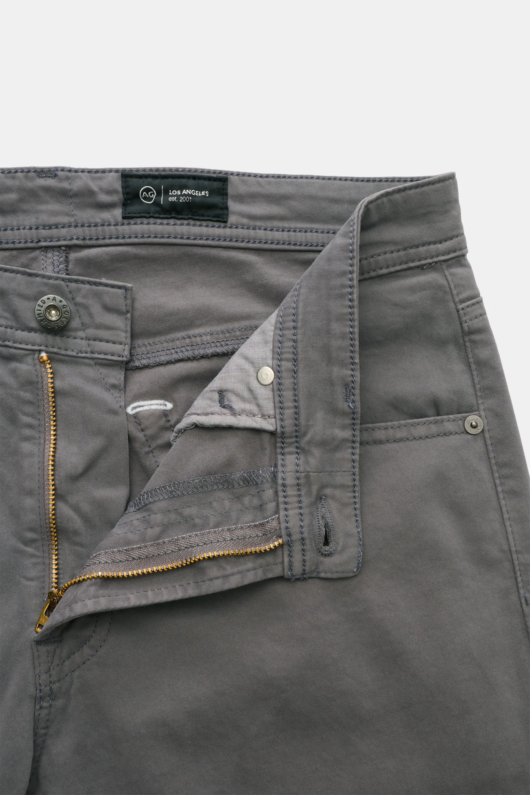 AG Adriano Goldschmied - Herren - Baumwollhose 'Tellis' dunkelgrau – Bild 4