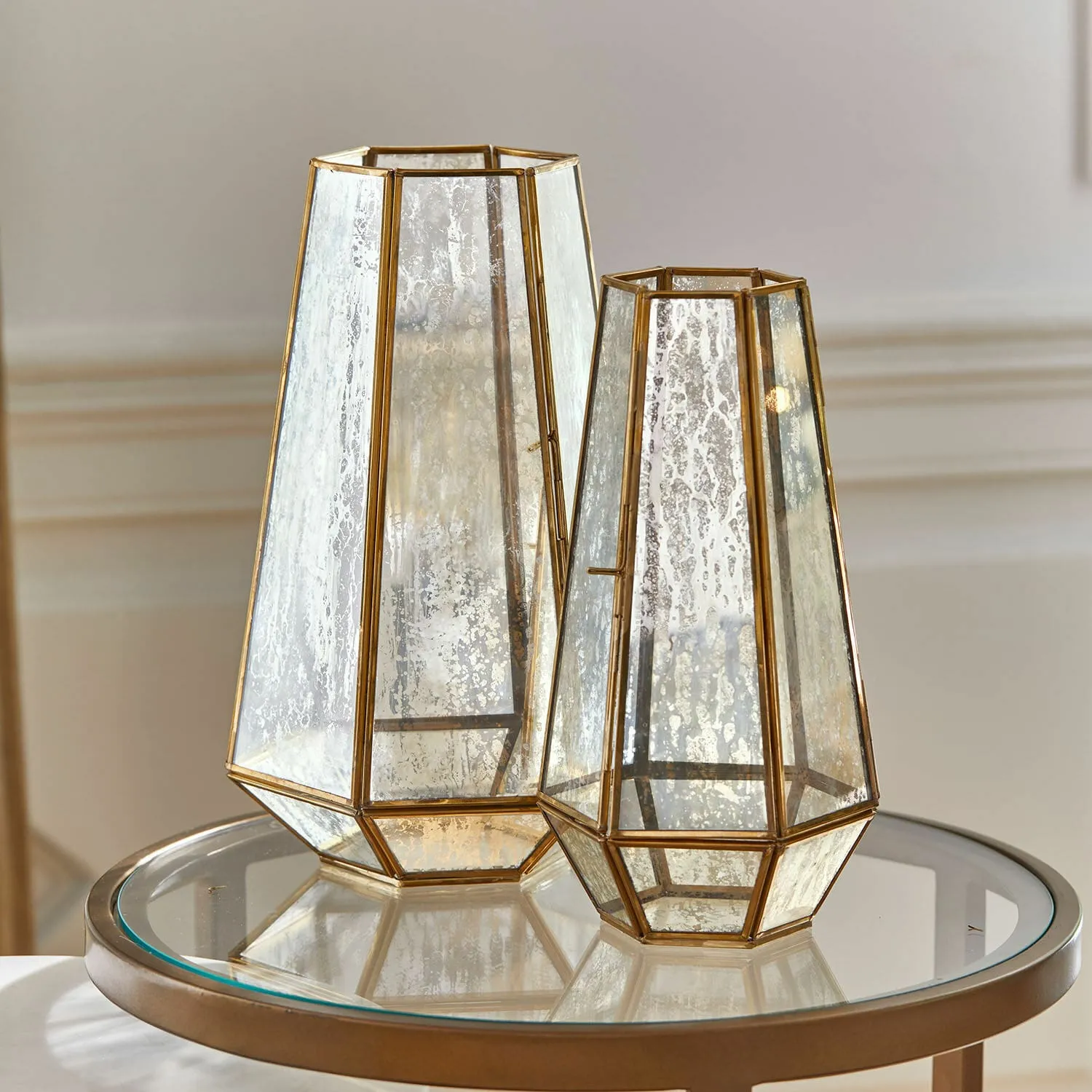 Windlicht 2er Set Mouniza – Bild 4