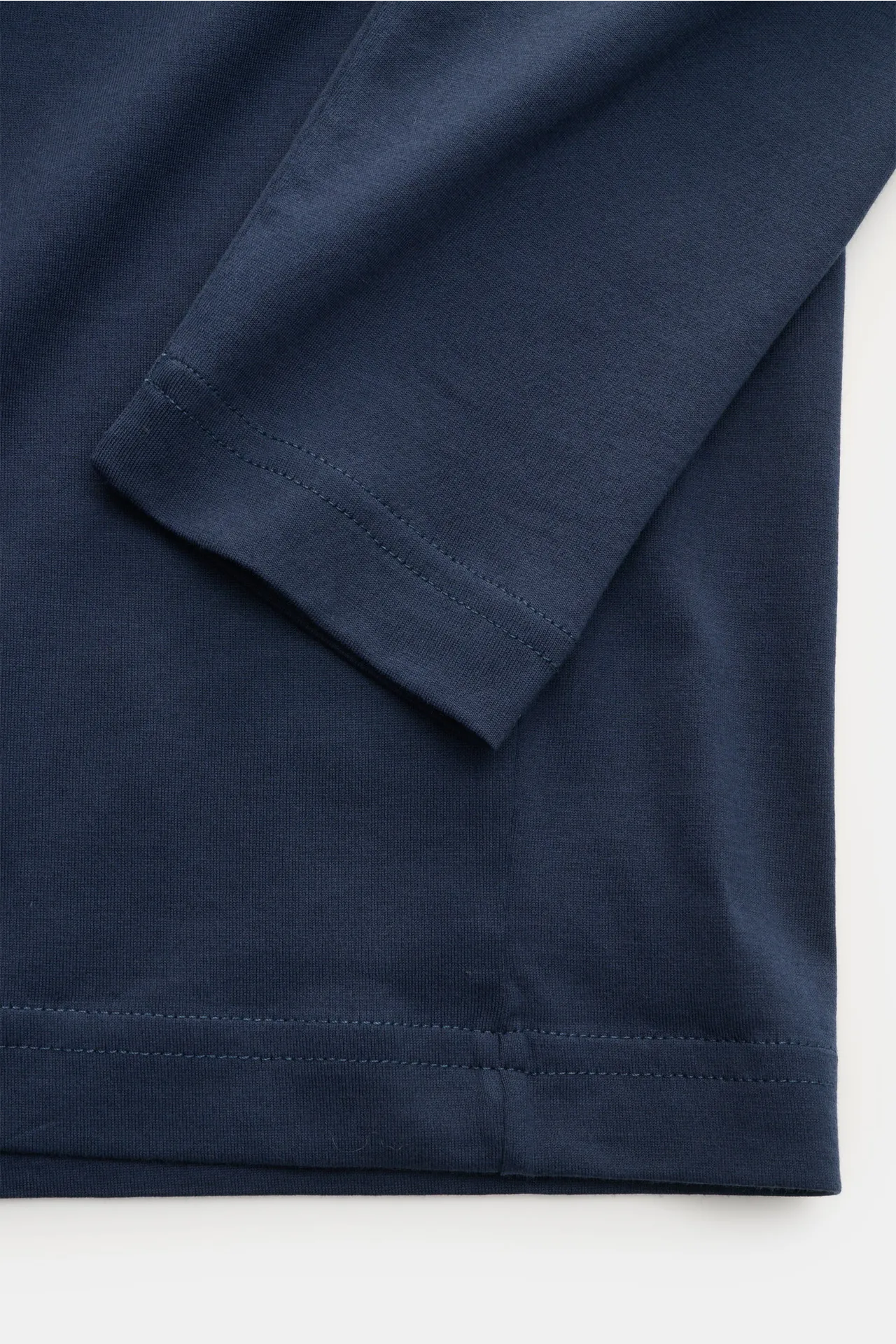 Stefan Brandt - Herren - Rundhals-Longsleeve 'Enno' dunkelblau – Bild 3