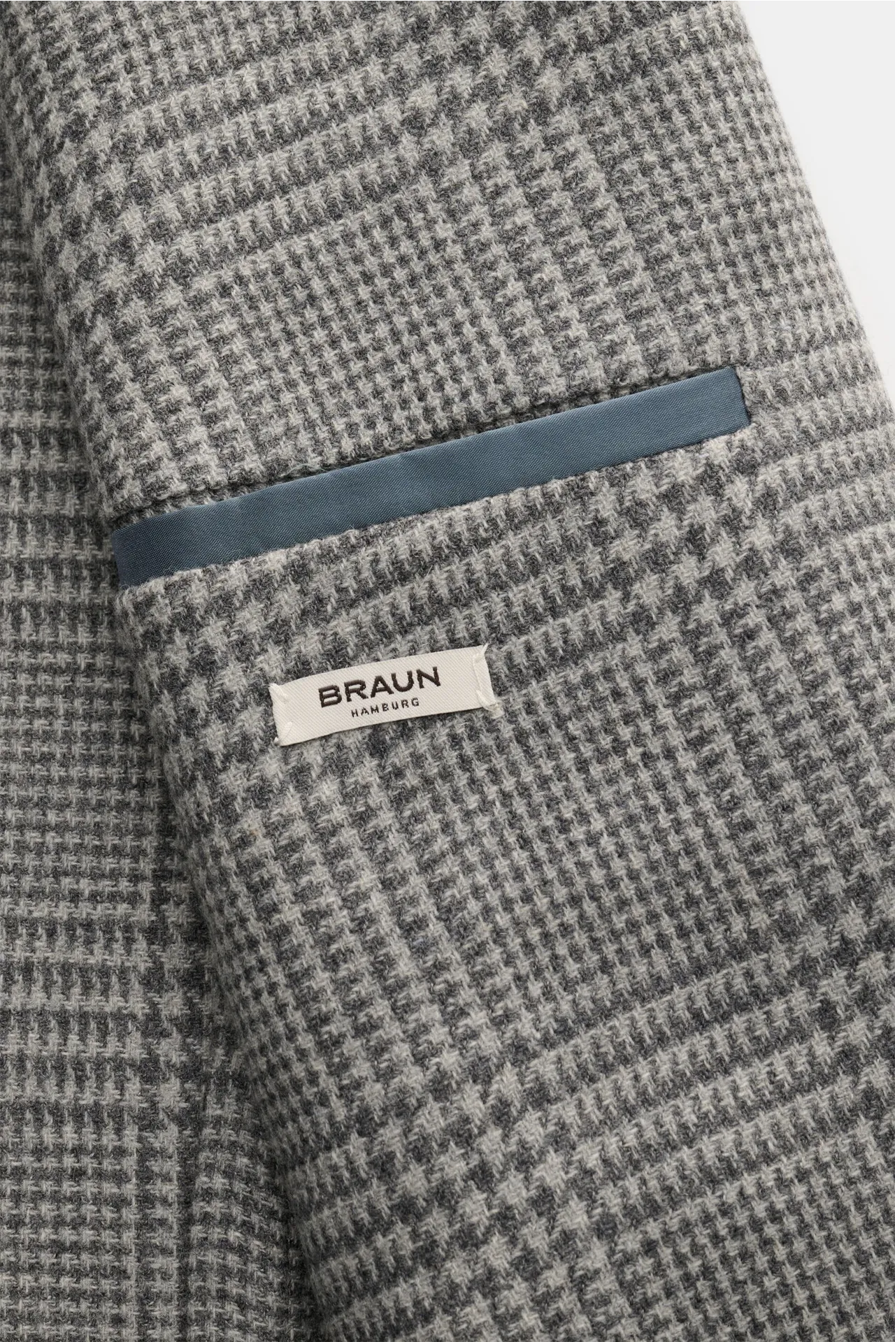 Boglioli - Herren - Sakko 'K. Jacket' hellgrau/dunkelgrau kariert – Bild 4