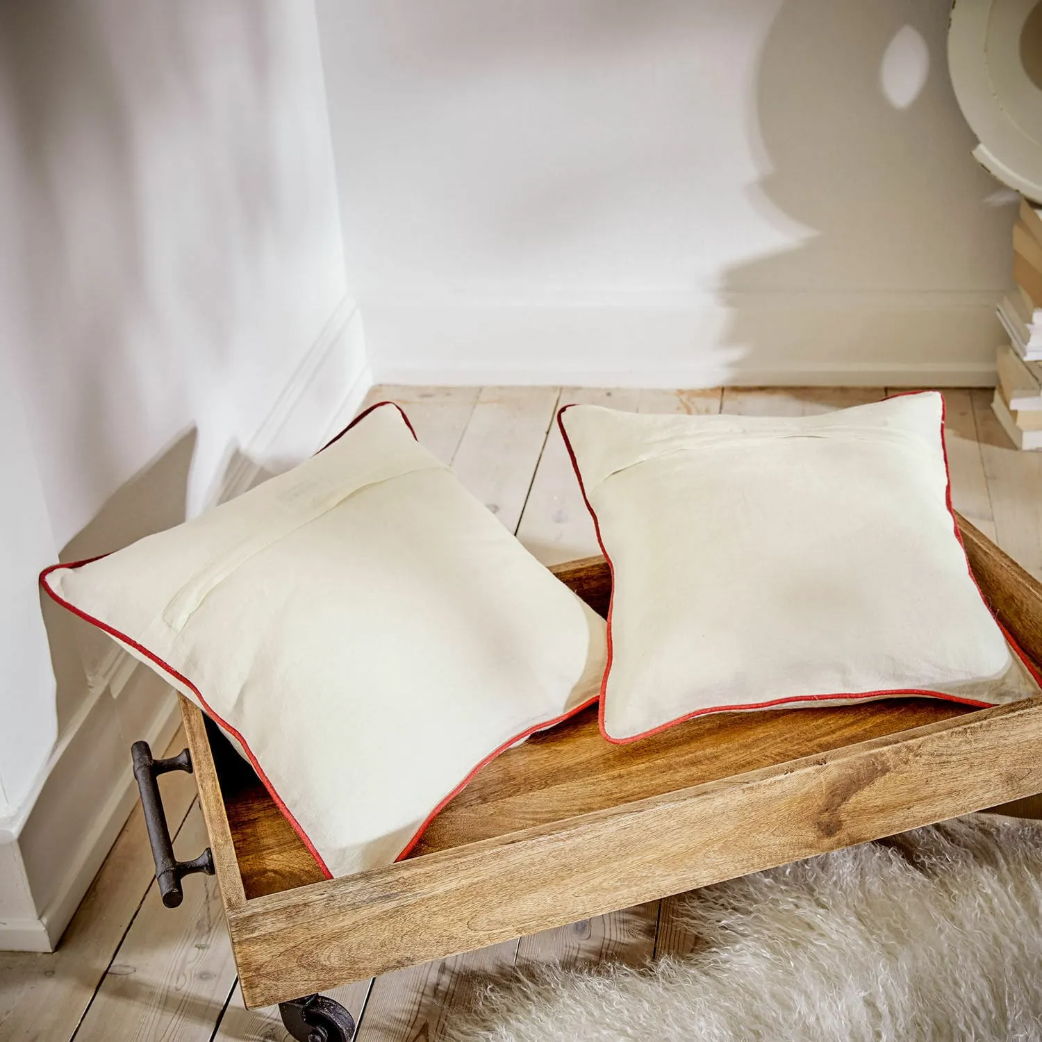 Kissenhülle 2er Set Mistletoe kisses – Bild 2