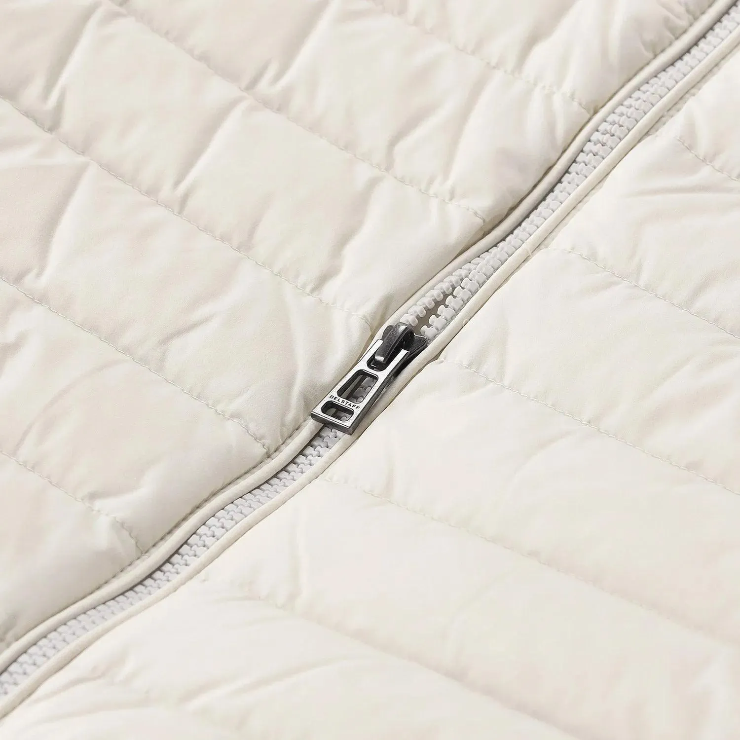 Belstaff - Weste mit Logo - Größe 56 - creme – Bild 3