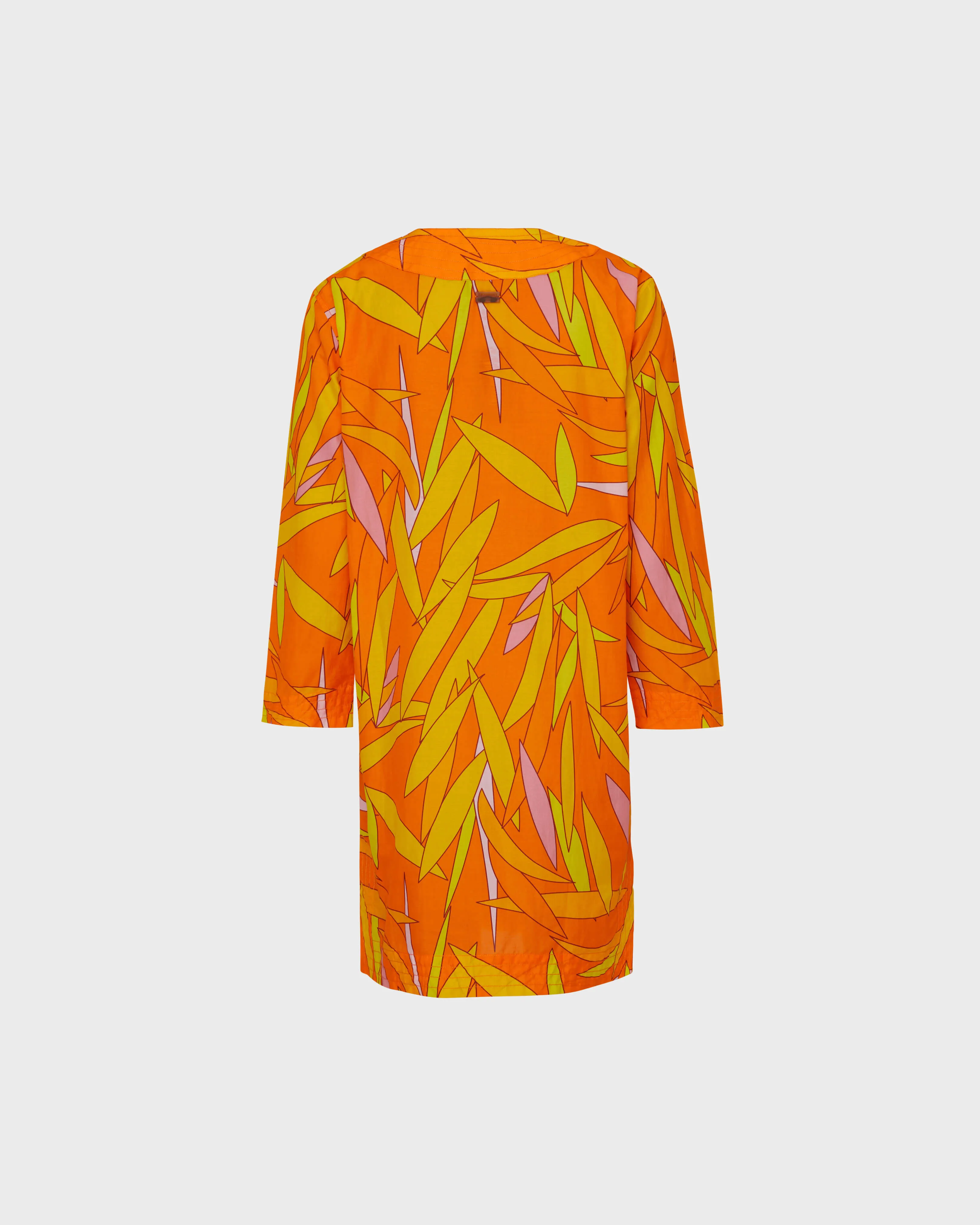 Vilebrequin - Madrague Kaftan Aus Baumwolle Und Seide Für Damen - Kaftan - Lucille - Orange - Größe S – Bild 2
