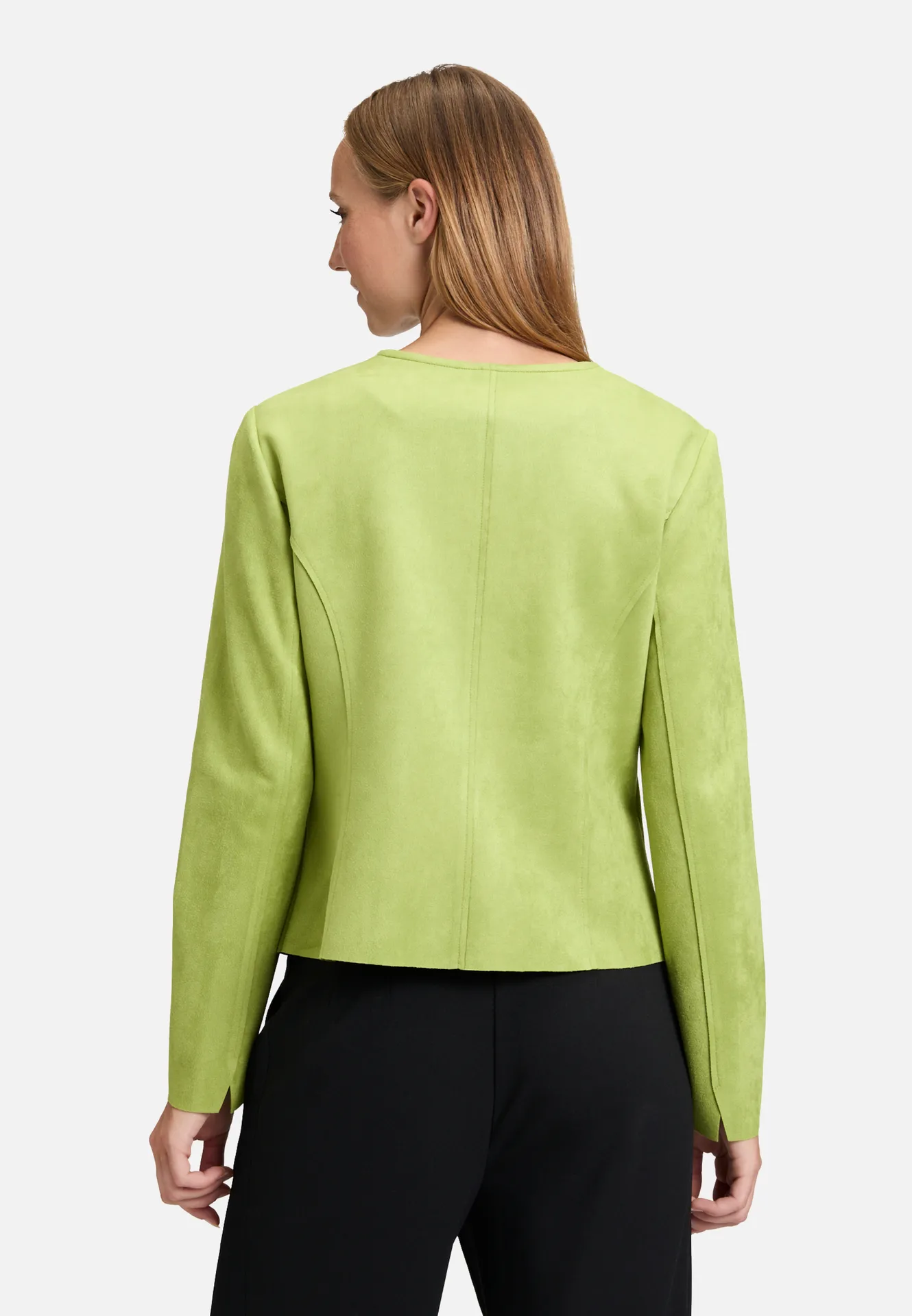 Blazer-Jacke mit Reißverschluss Blazer-Jacke mit Reißverschluss