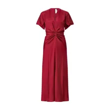 Victoria Beckham - Midikleid aus Satin - Größe 36 - rot Victoria Beckham - Midikleid aus Satin - Größe 36 - rot