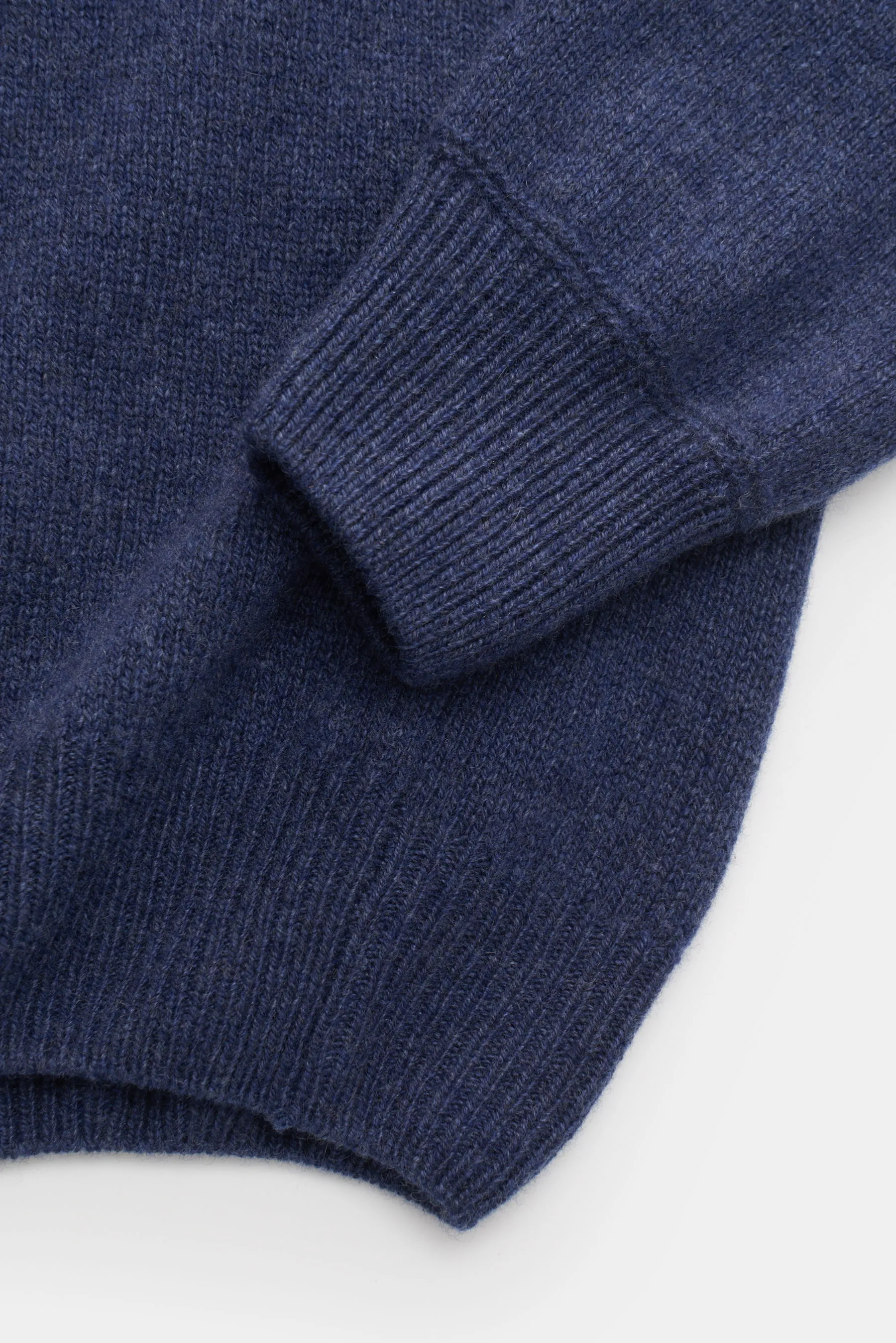 Cruciani - Herren - Cashmere Troyer blau meliert – Bild 3