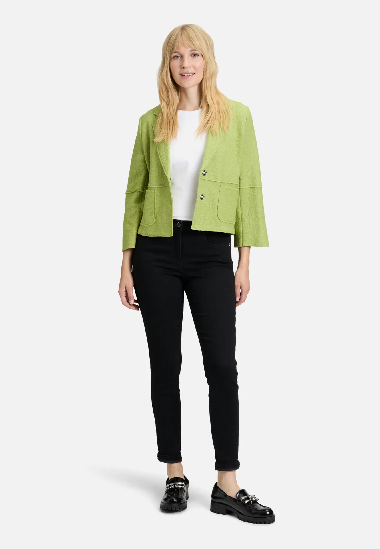 Blazer-Jacke mit Reverskragen – Bild 2