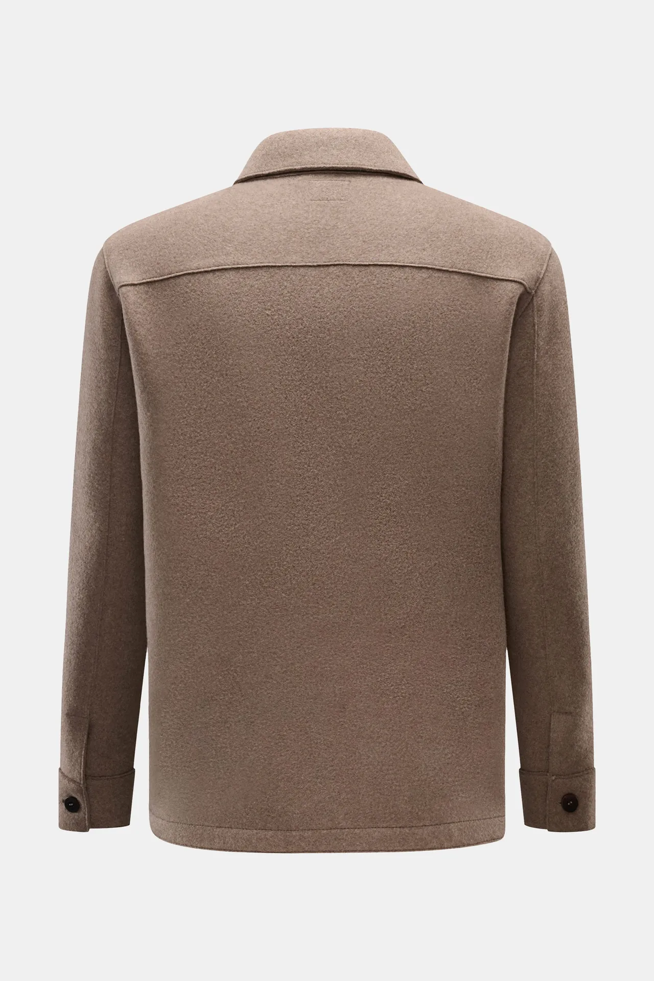 Lunaria Cashmere - Herren - Cashmere Jacke hellbraun – Bild 2