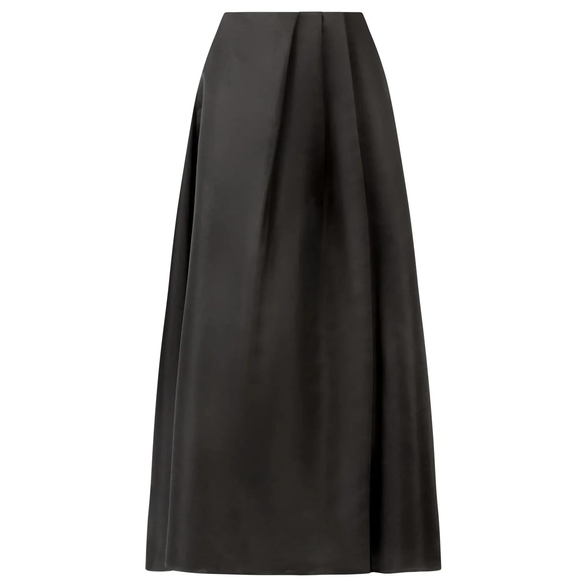 Apart - Langer Satinrock - Größe 44 - schwarz Apart - Langer Satinrock - Größe 44 - schwarz