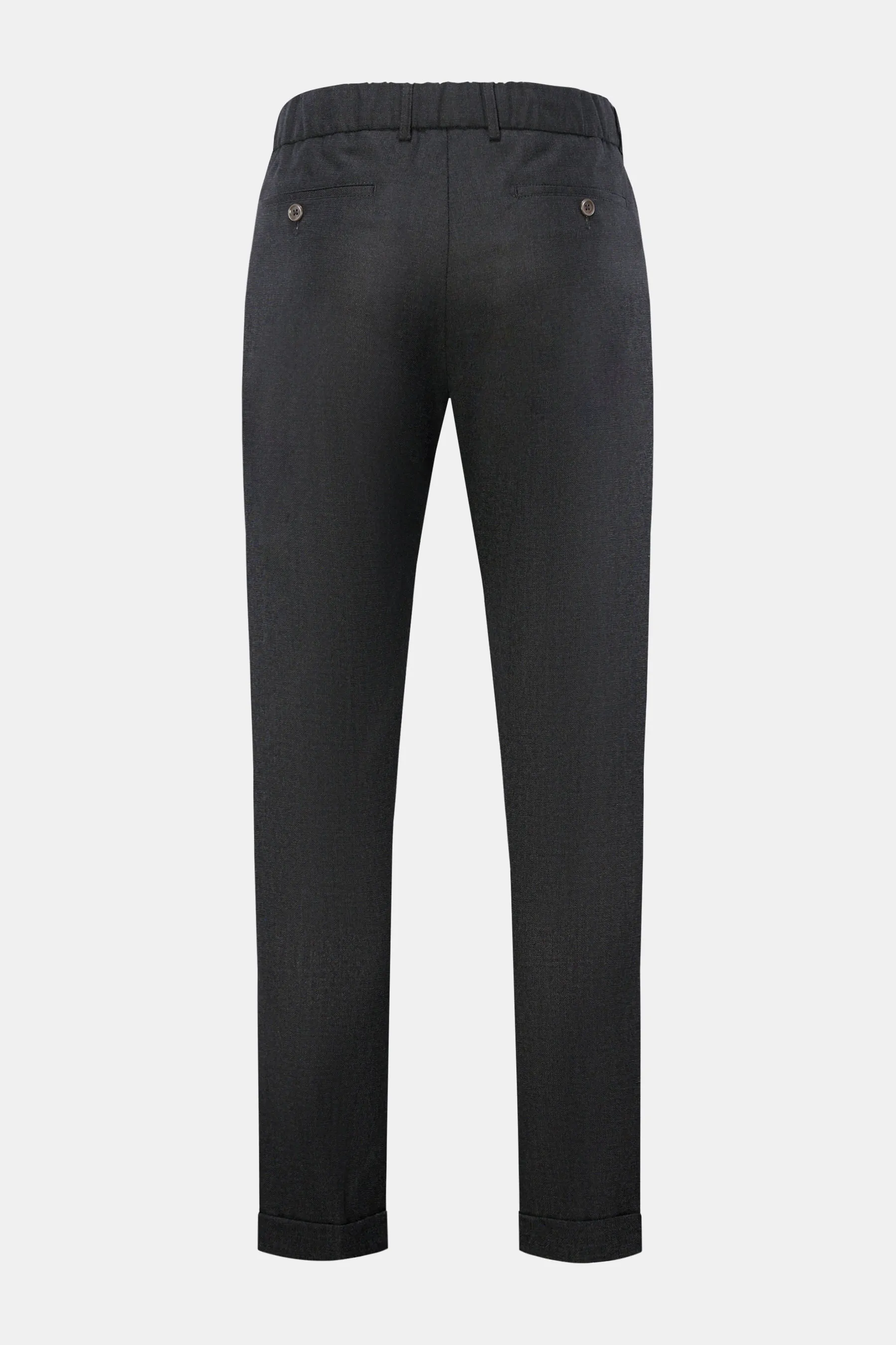 Marco Pescarolo - Herren - Woll-Jogpants 'Manu' anthrazit meliert – Bild 2