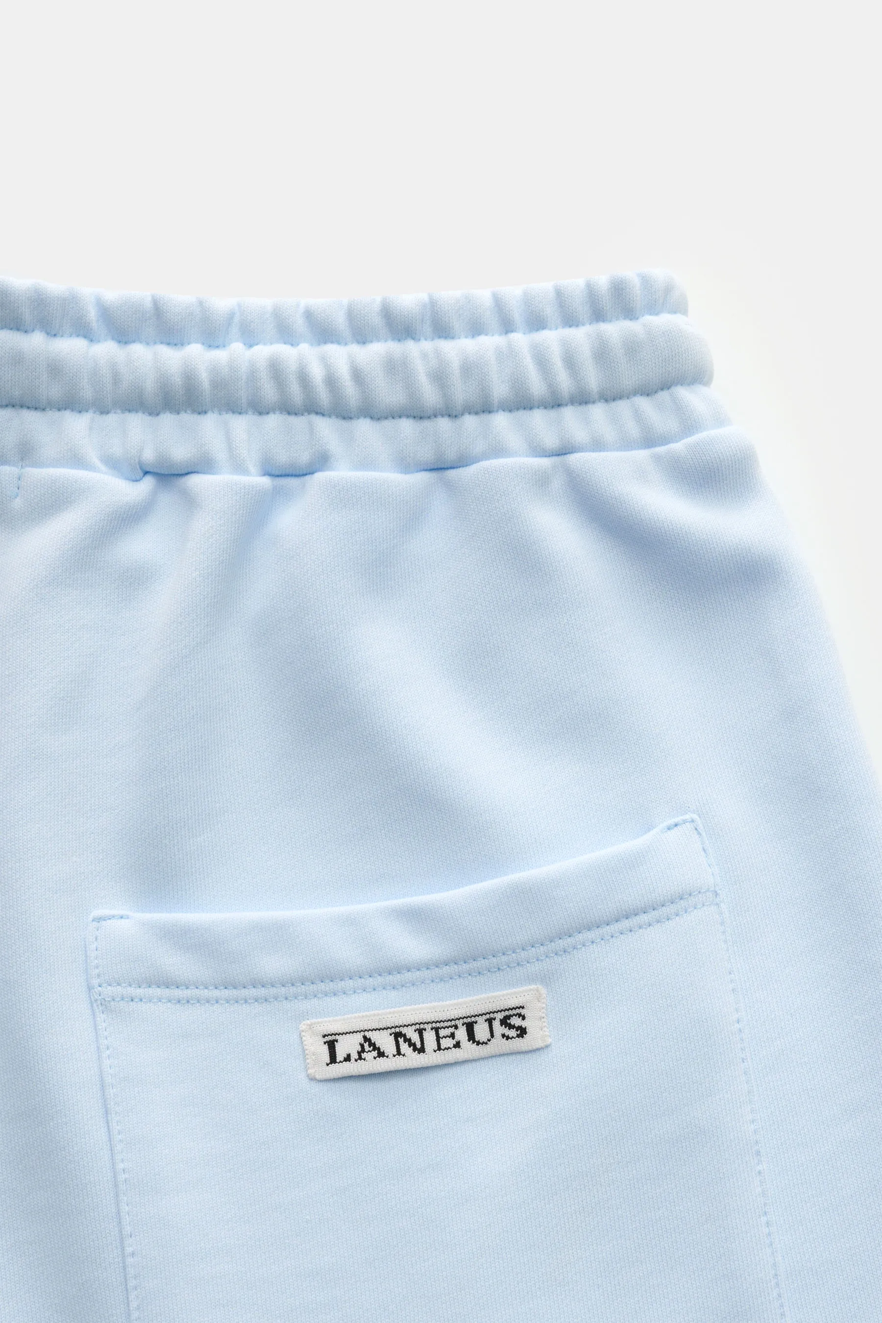 Laneus - Herren - Sweat-Shorts pastellblau – Bild 2