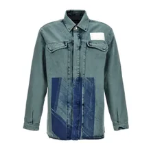 A-Cold-Wall* - %27Bleached Overdyed%27 Shirt - Größe 50 - blau A-Cold-Wall* - %27Bleached Overdyed%27 Shirt - Größe 50 - blau