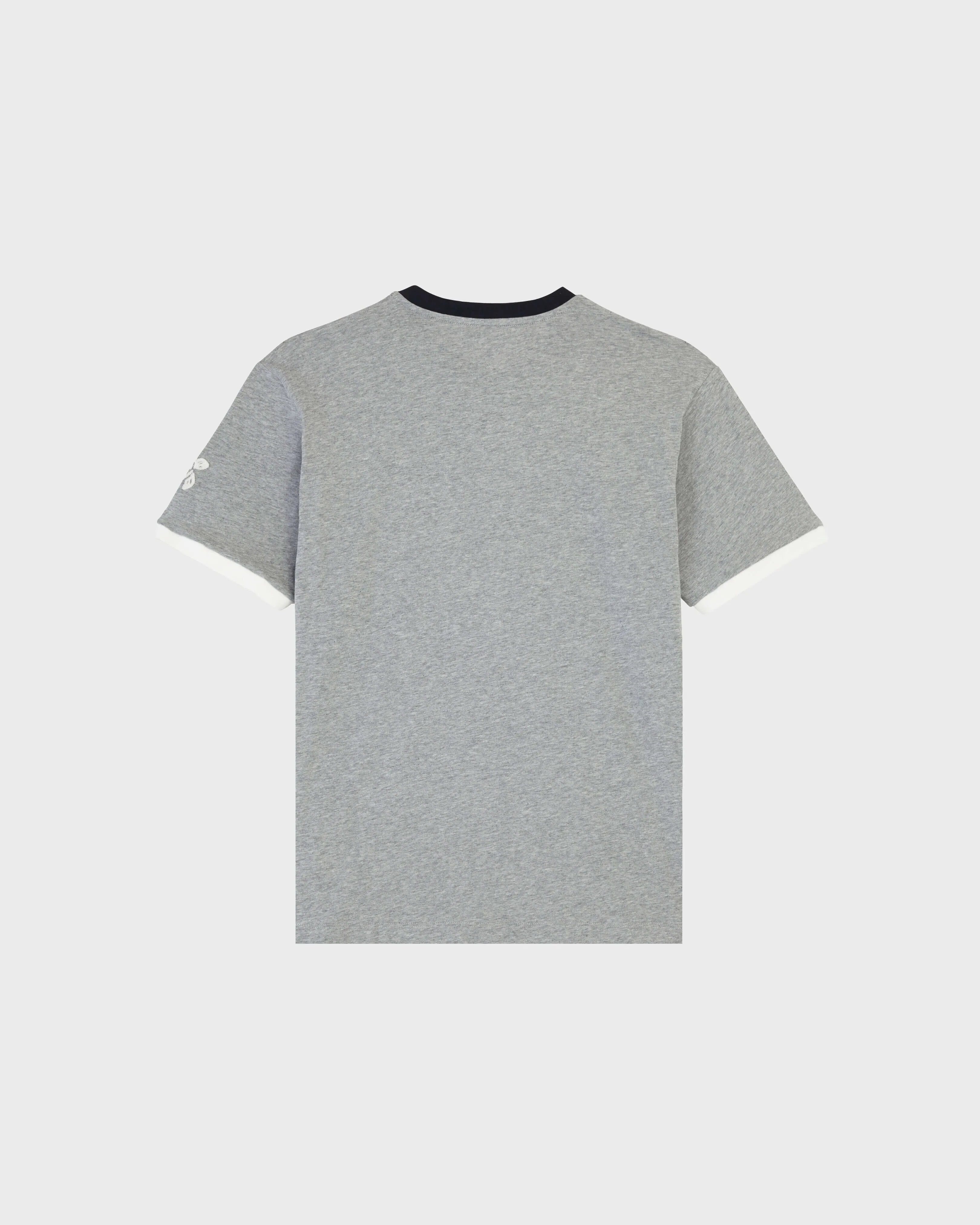 Vilebrequin - Yarn Dye Sail T-shirt Aus Baumwolle Für Herren - T-shirt - Portisol - Grau - Größe XL – Bild 2