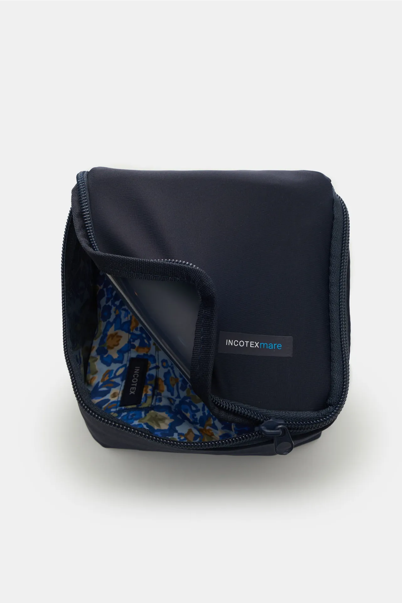 Incotex - Herren - Badeshorts blau/grün gemustert – Bild 7