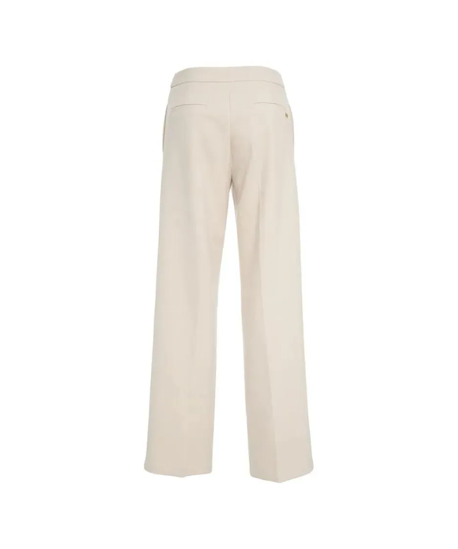 Marciano by GUESS - Pleated Wide-Leg Trousers With High Waist And Flui - Größe 42 - beige – Bild 2