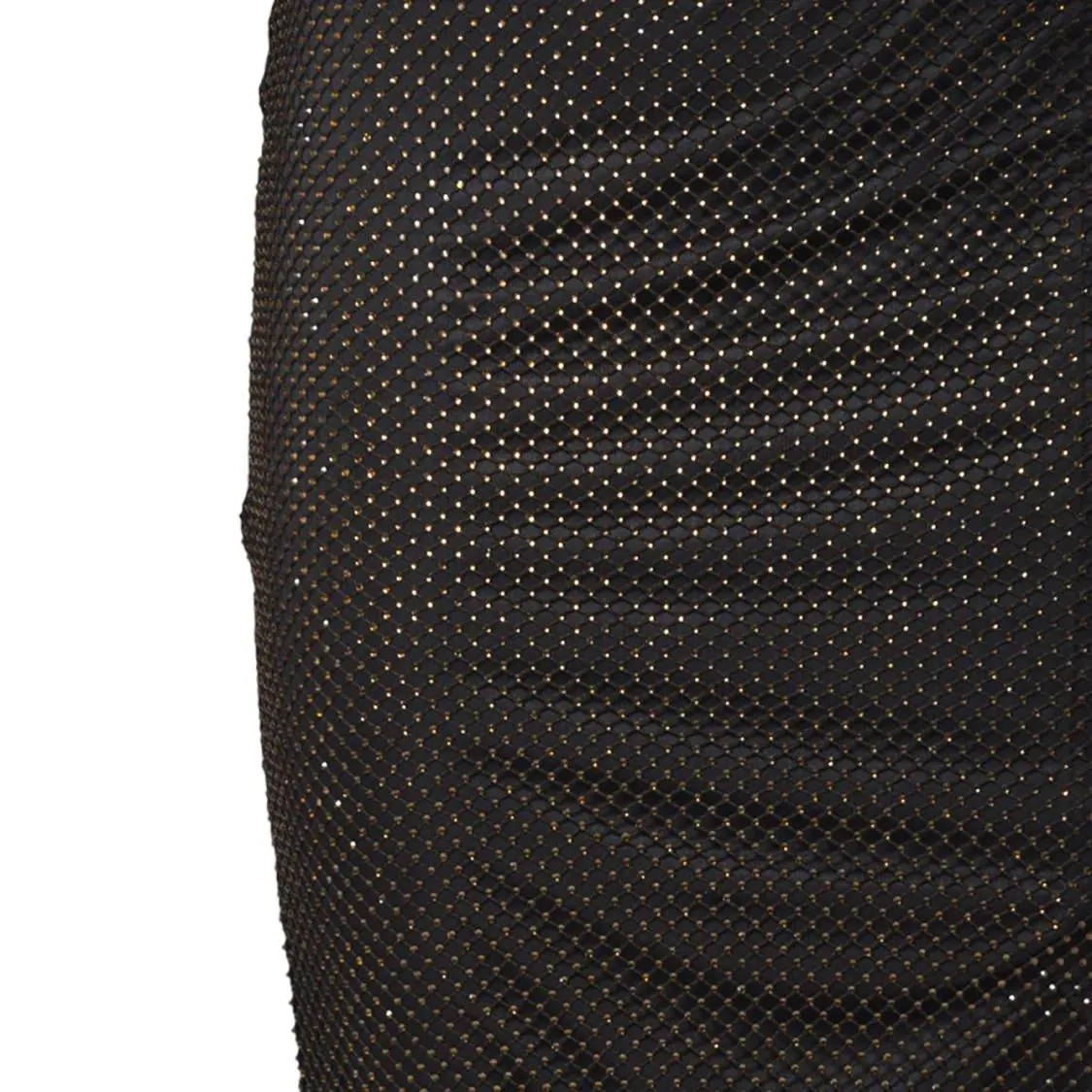Sportmax - Mesh Skirt With Layered Underlay And Flattering Si - Größe L - schwarz – Bild 2