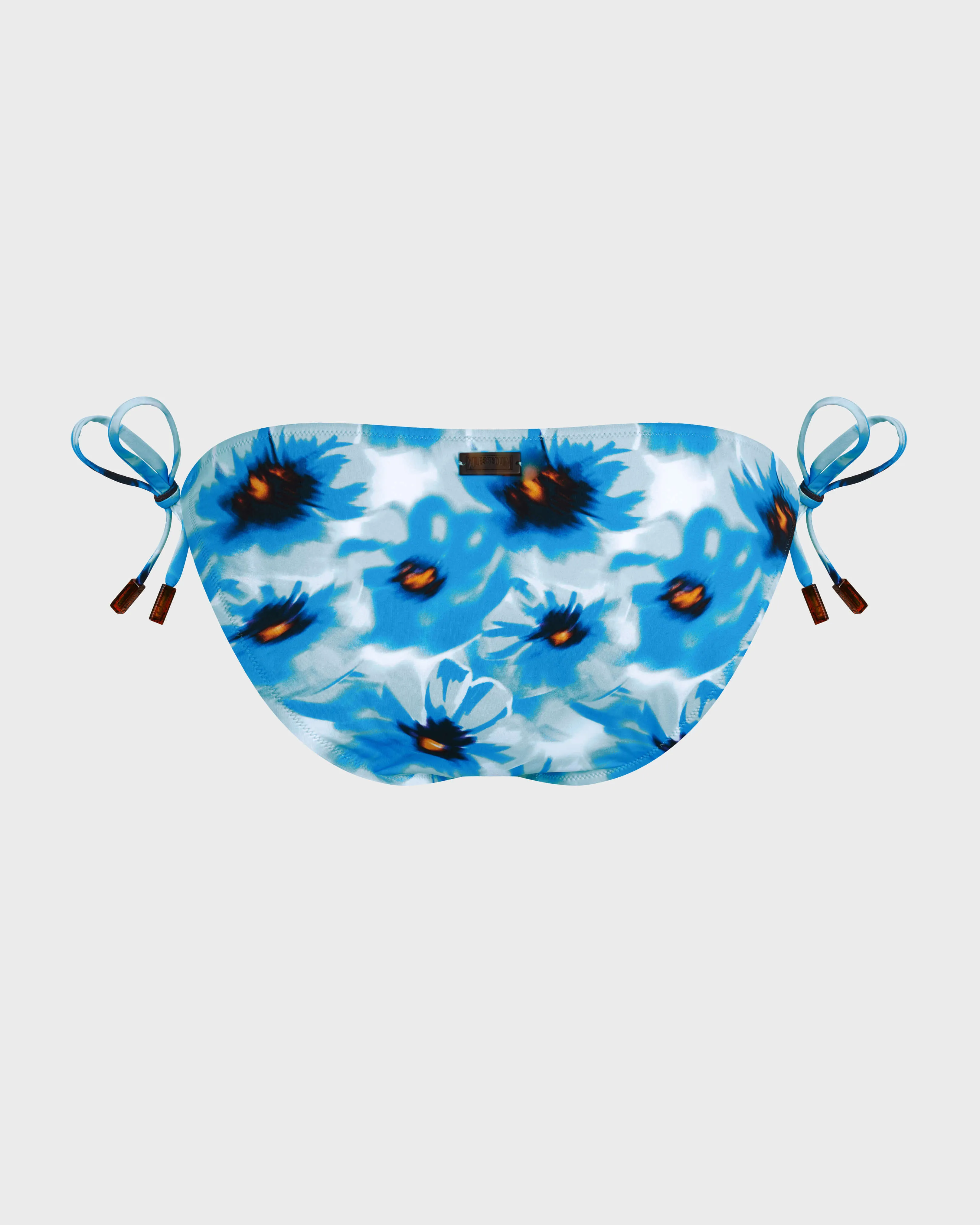 Vilebrequin - Poppies Bikinihose Zum Seitlichen Binden Für Damen - Bademode - Flore - Blau - Größe XL – Bild 2