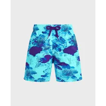 Vilebrequin - Coral Reef Stretch-badeshorts Für Jungen - Bademode - Jirise - Blau - Größe 12 Vilebrequin - Coral Reef Stretch-badeshorts Für Jungen - Bademode - Jirise - Blau - Größe 12