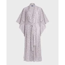 Vilebrequin - Damen Guipure-kimono Mit Blumen-spitze - Kimono - Kiyomi - Rosa - Größe OSFA Vilebrequin - Damen Guipure-kimono Mit Blumen-spitze - Kimono - Kiyomi - Rosa - Größe OSFA