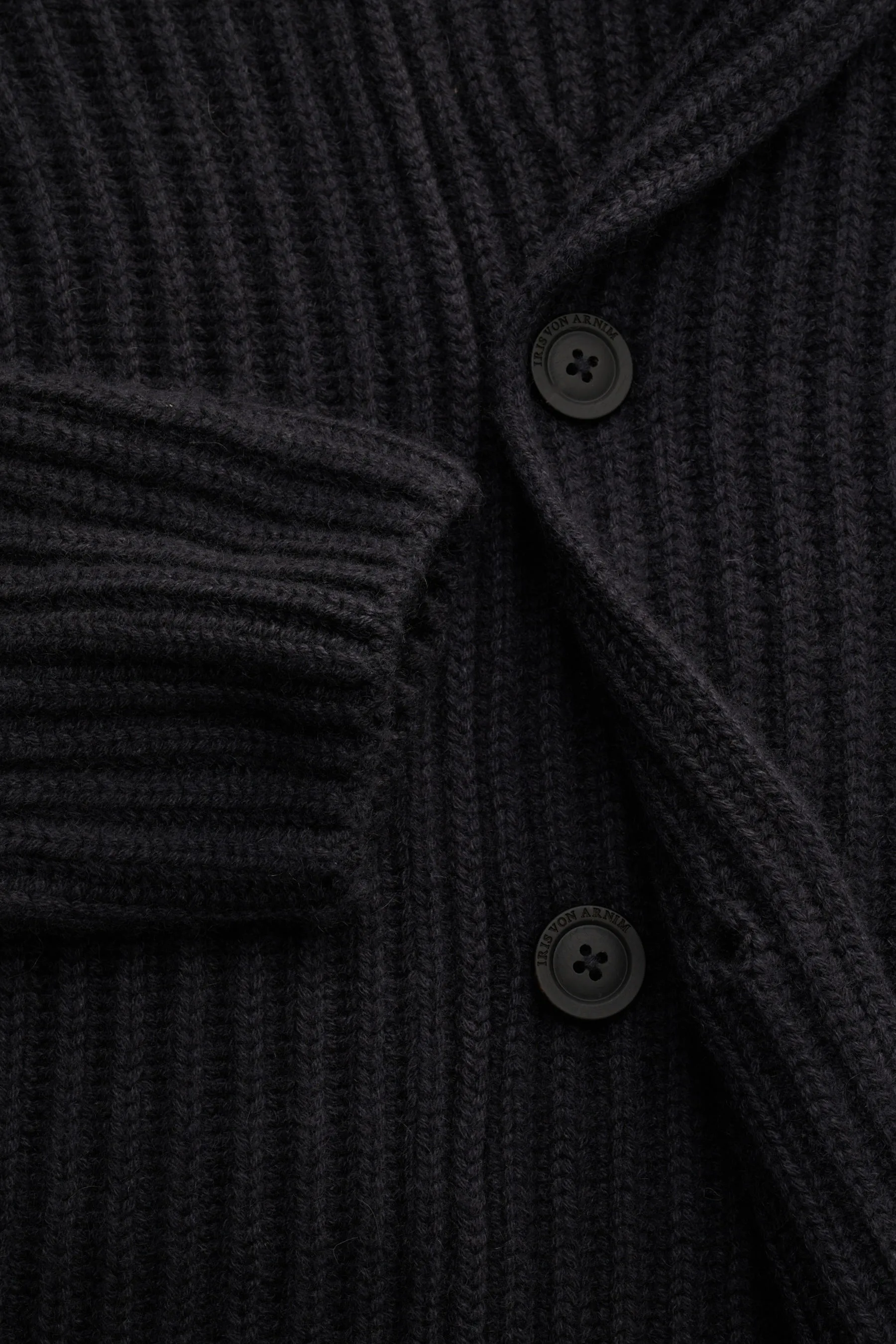 Iris von Arnim - Herren - Cashmere Cardigan 'Arvada' dunkelgrau – Bild 3