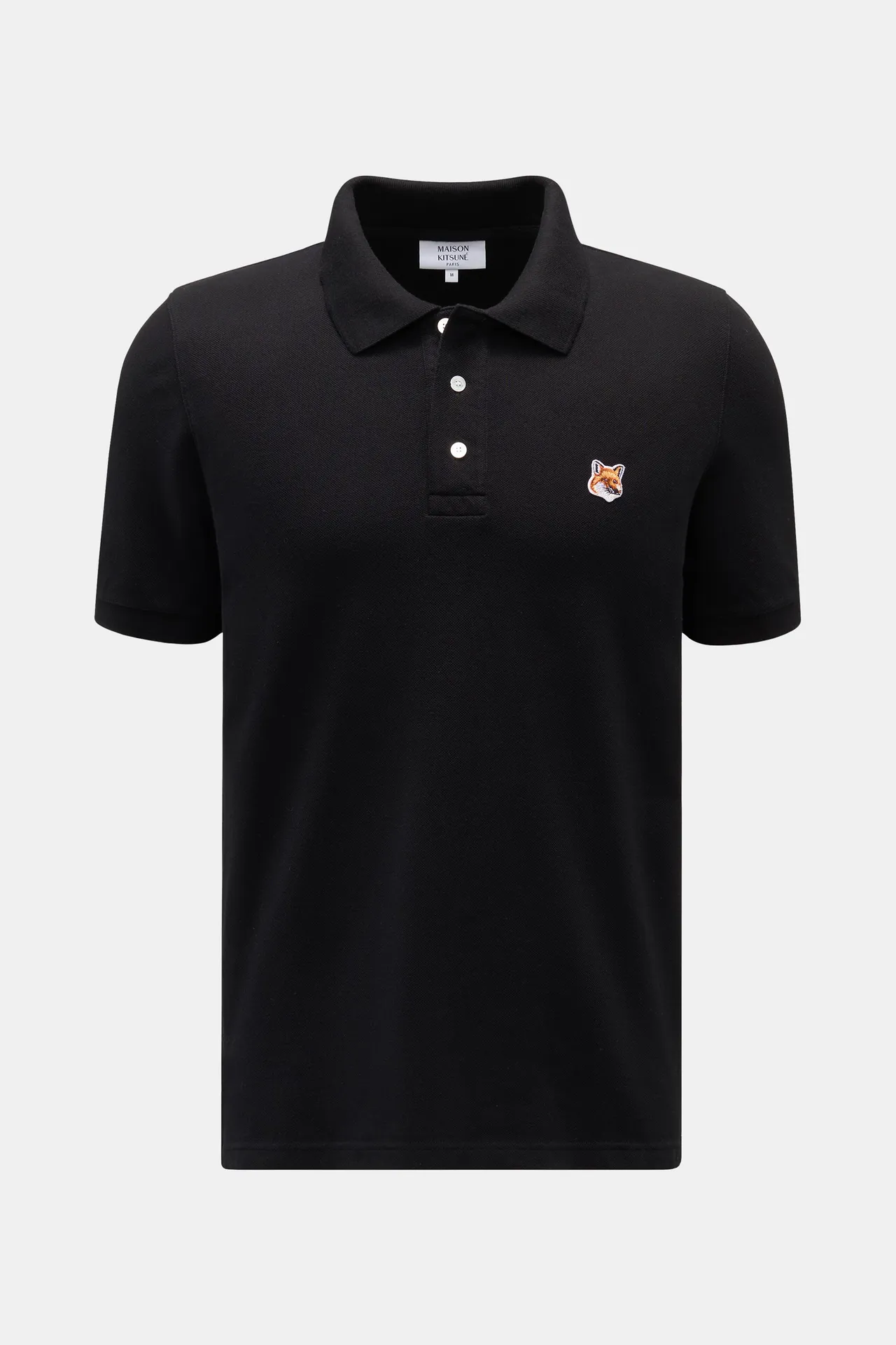 Maison Kitsuné - Herren - Poloshirt schwarz Maison Kitsuné - Herren - Poloshirt schwarz