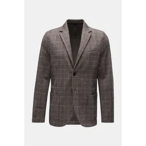 Harris Wharf London  - Herren - Jersey-Sakko beige/schwarz kariert Harris Wharf London  - Herren - Jersey-Sakko beige/schwarz kariert