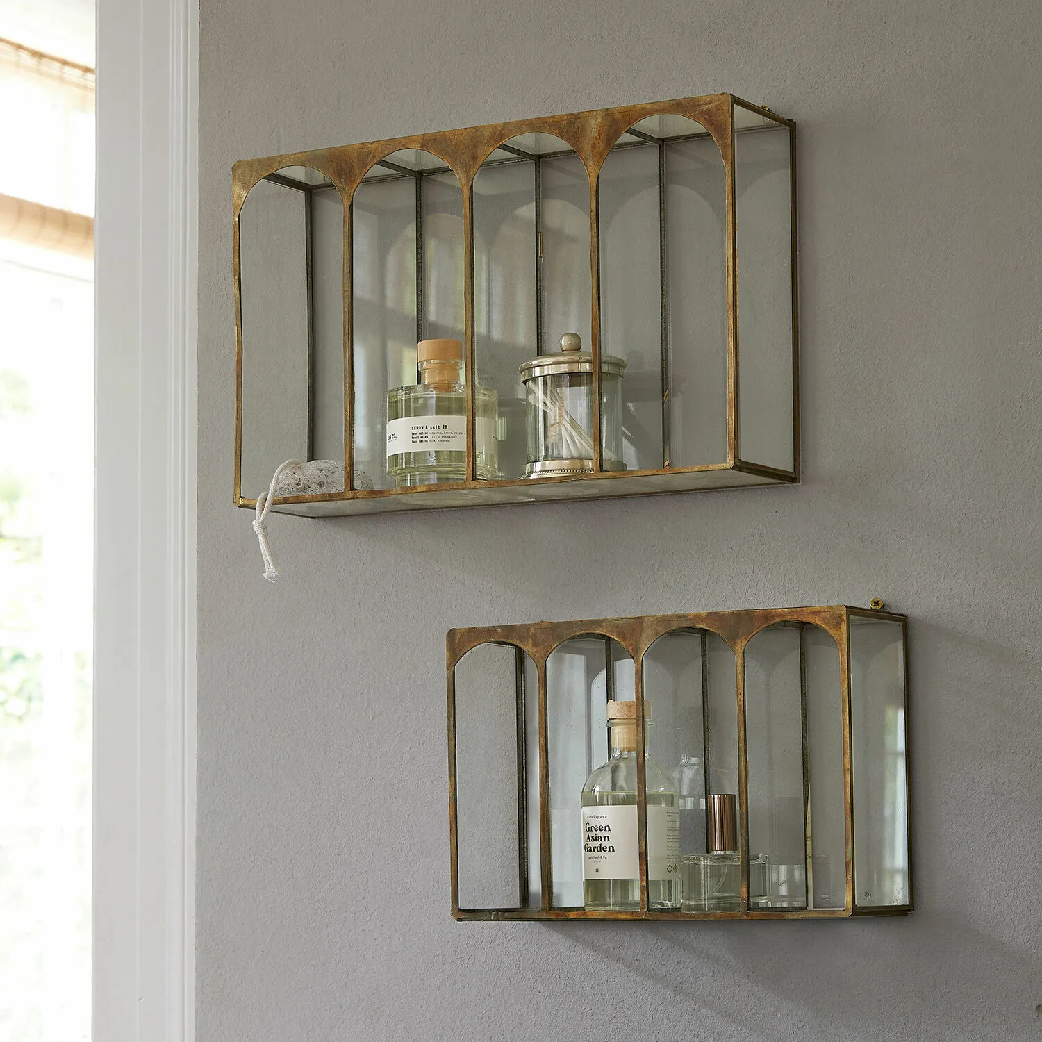 Wandregal 2er Set Jaelani – Bild 4