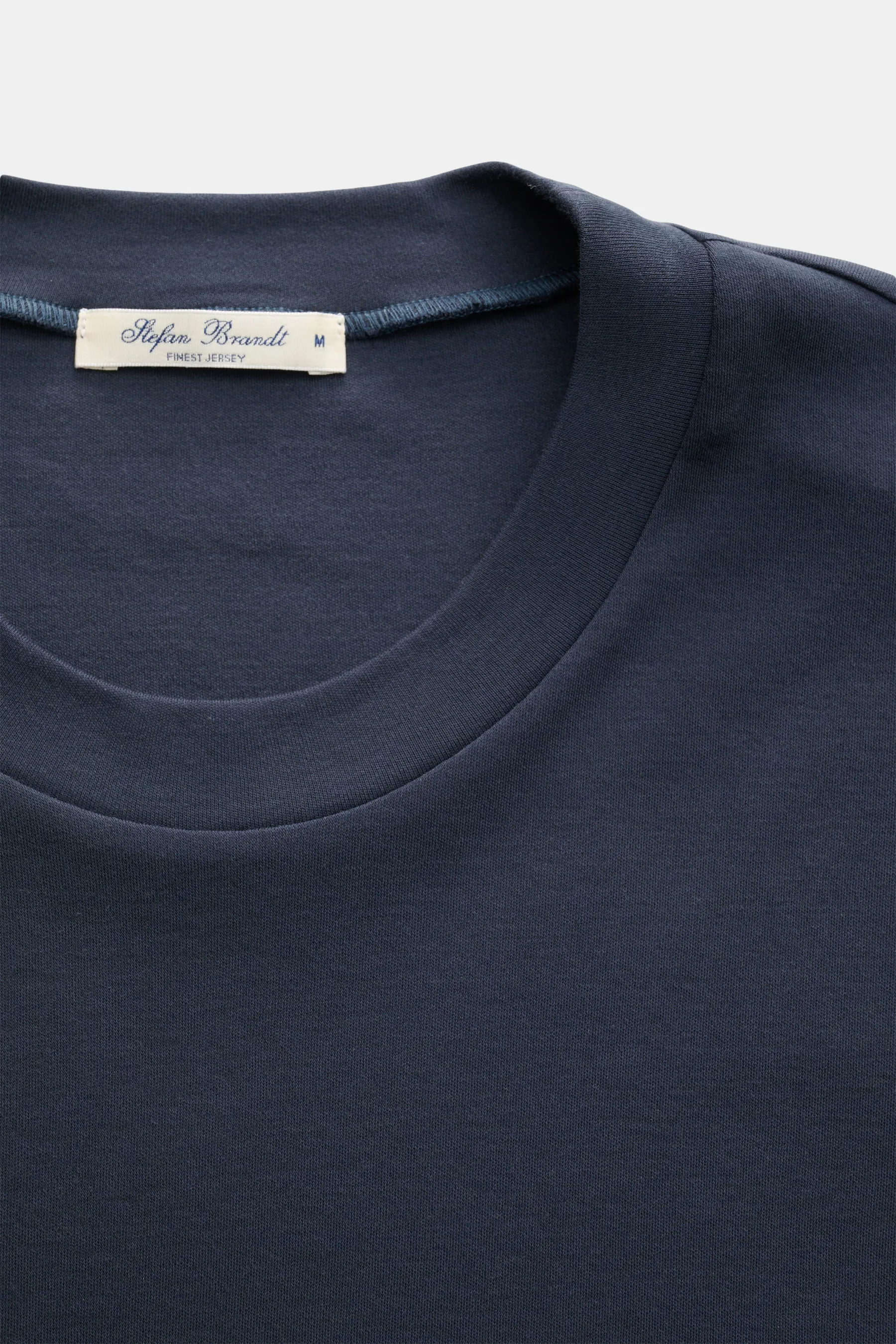 Stefan Brandt - Herren - Rundhals-Longsleeve 'Sea Island Eli' dunkelblau – Bild 2
