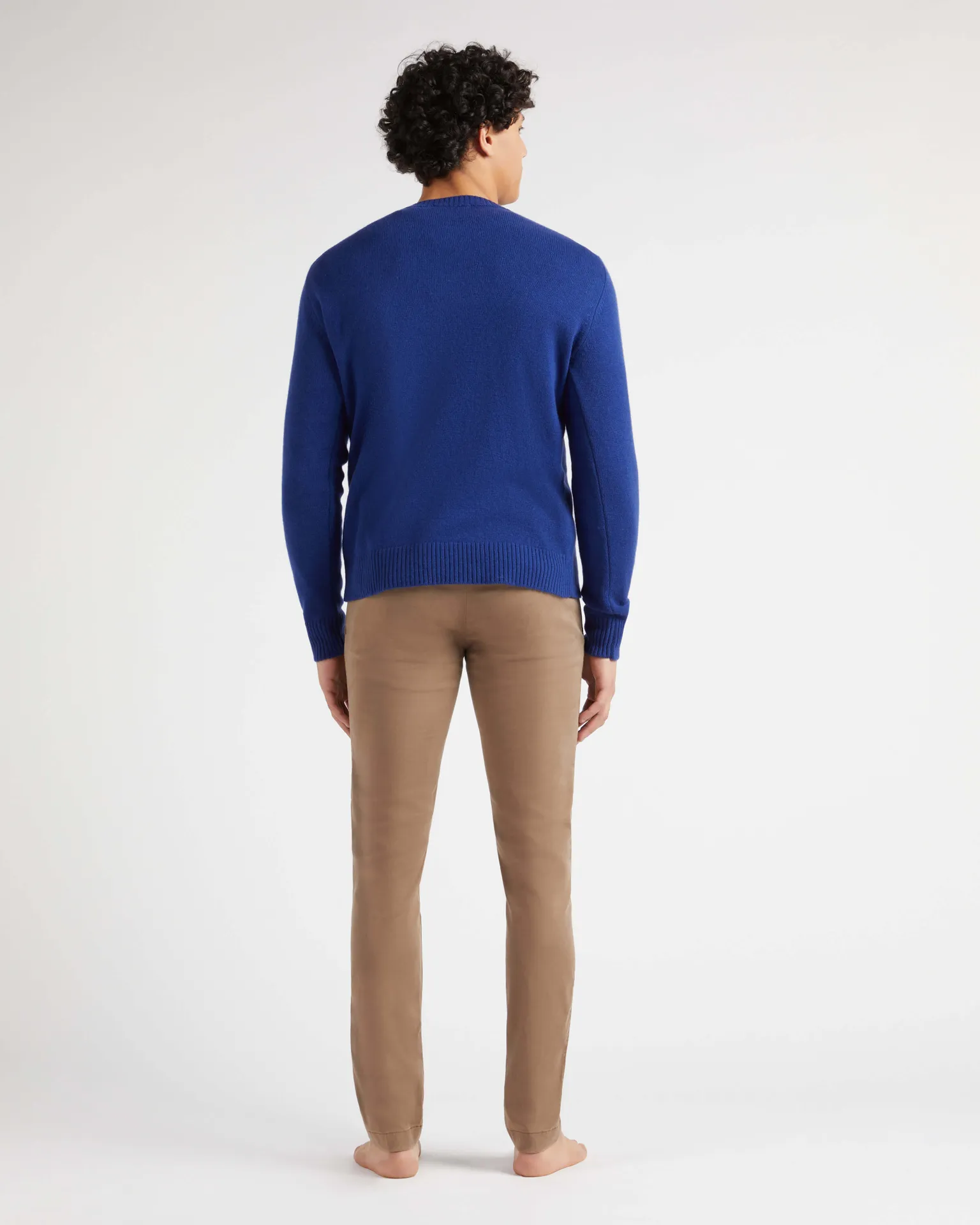 Vilebrequin - Turtle Rundhalspullover Aus Baumwolle Und Kaschmir Für Herren - Pullover - Rayol - Blau - Größe XXL – Bild 4