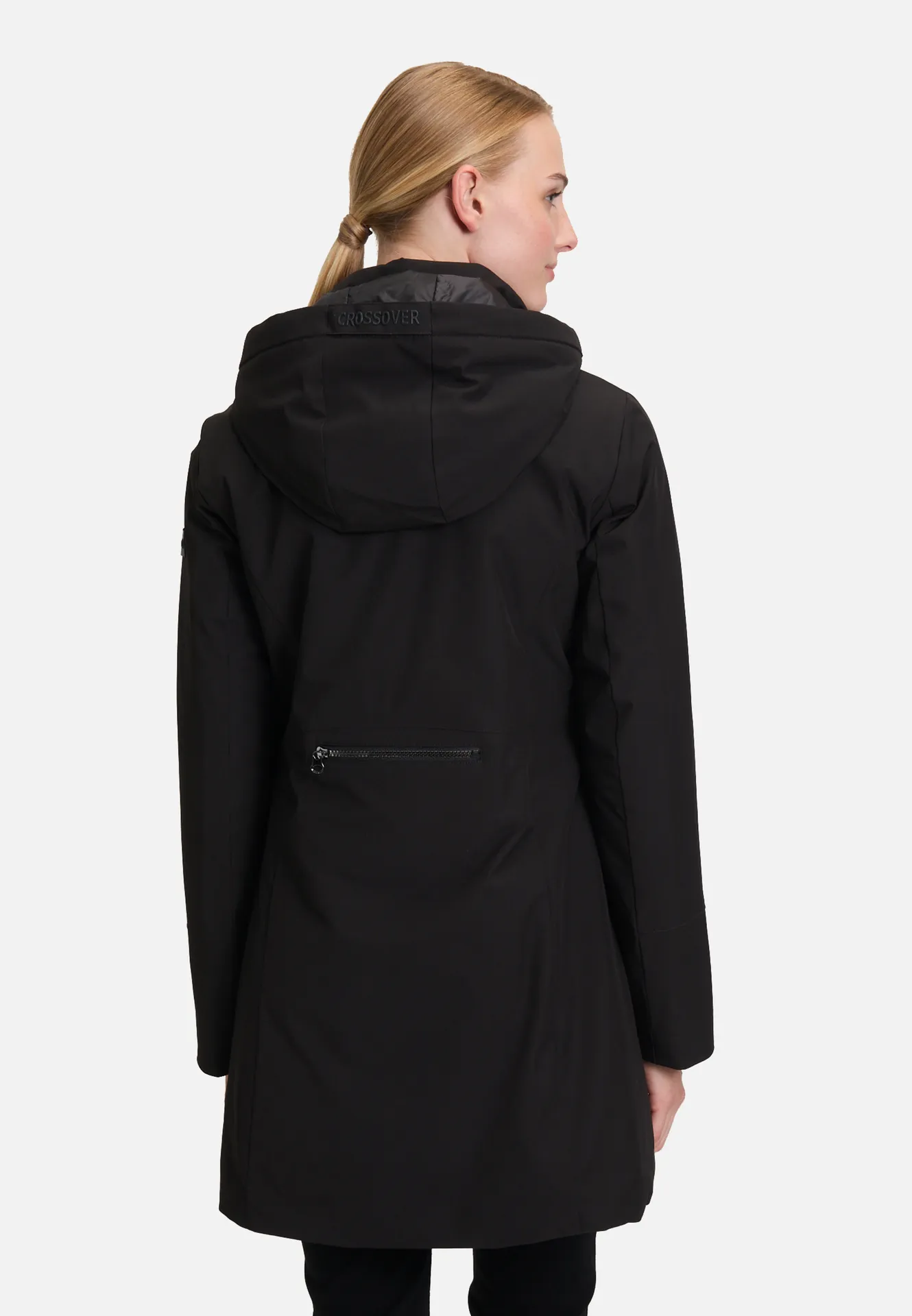 Outdoorjacke mit abnehmbarer Kapuze Outdoorjacke mit abnehmbarer Kapuze