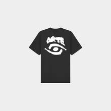 Eye Print T-Shirt Black Eye Print T-Shirt Black
