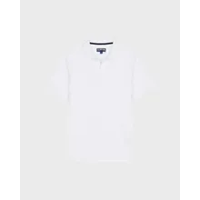 Vilebrequin - Solid Polohemd Aus Bio-baumwollpikee Für Herren - Polohemd - Palatin - Weiss - Größe 4XL Vilebrequin - Solid Polohemd Aus Bio-baumwollpikee Für Herren - Polohemd - Palatin - Weiss - Größe 4XL