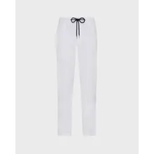 Vilebrequin - Hose Aus Tencel-satin Mit Elastischem Bund Für Herren - Jeanshose - Clemence - Weiss - Größe 40 Vilebrequin - Hose Aus Tencel-satin Mit Elastischem Bund Für Herren - Jeanshose - Clemence - Weiss - Größe 40
