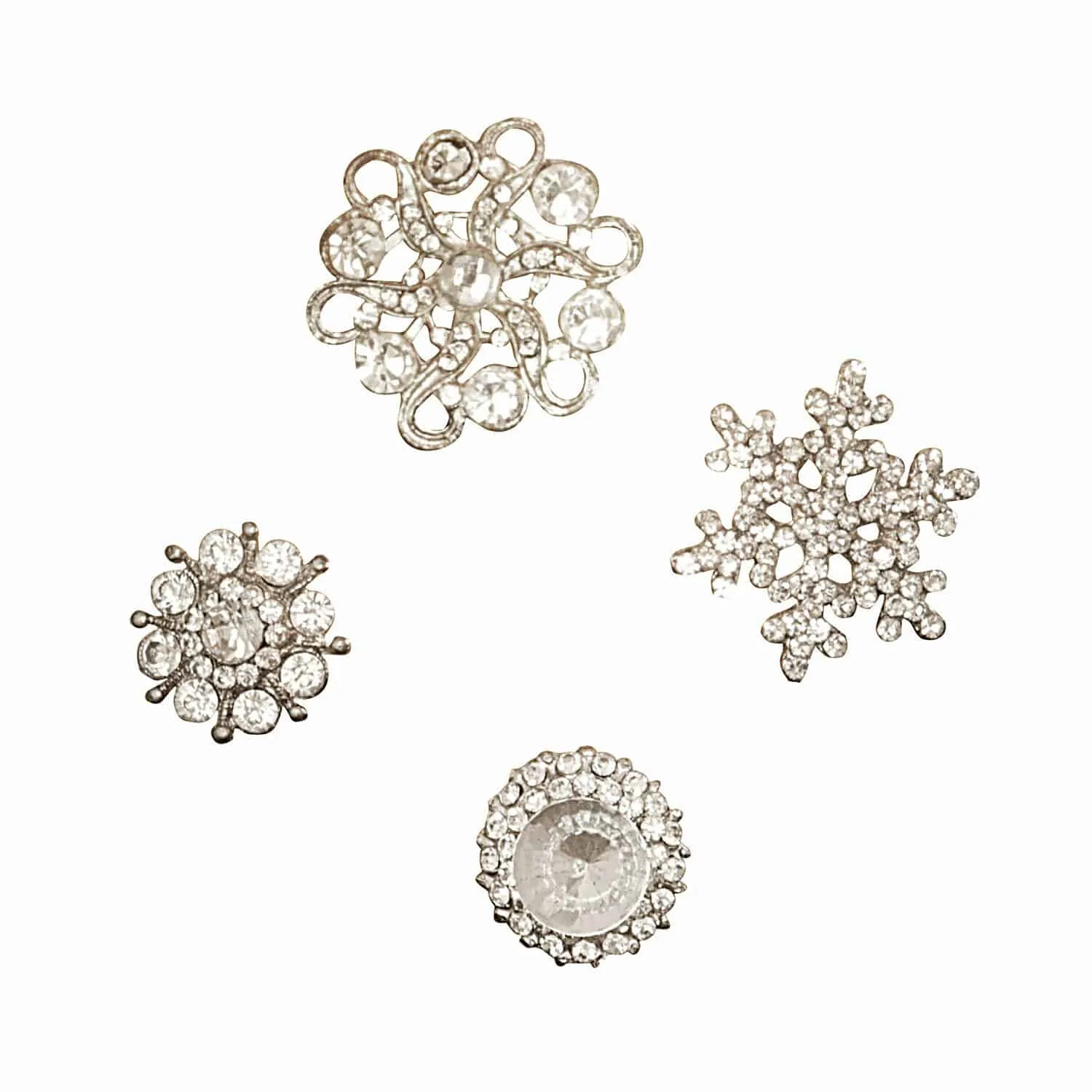 Deko-Pins 4er Set Brillliant Pins – Bild 3