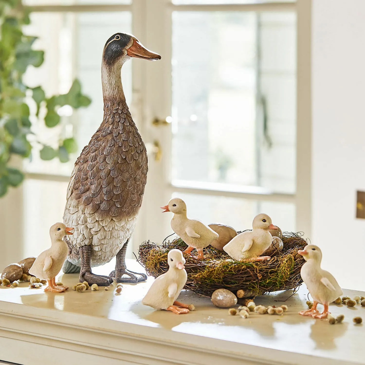 Ente und Küken 6er Set Levevre – Bild 2