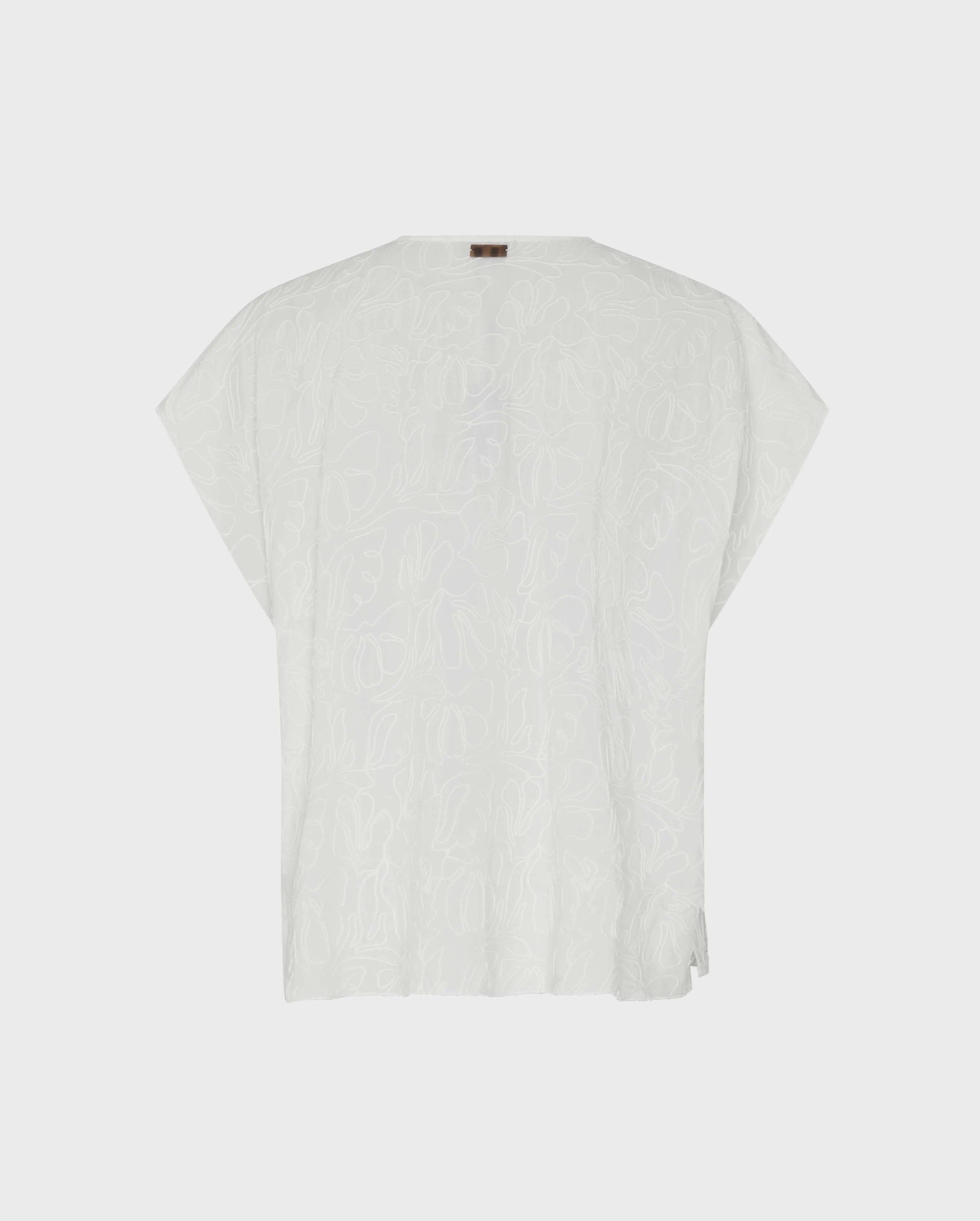 Vilebrequin - Seashells Hemd Aus Viskose Für Damen - Hemd - Fritz - Weiss - Größe XS – Bild 2