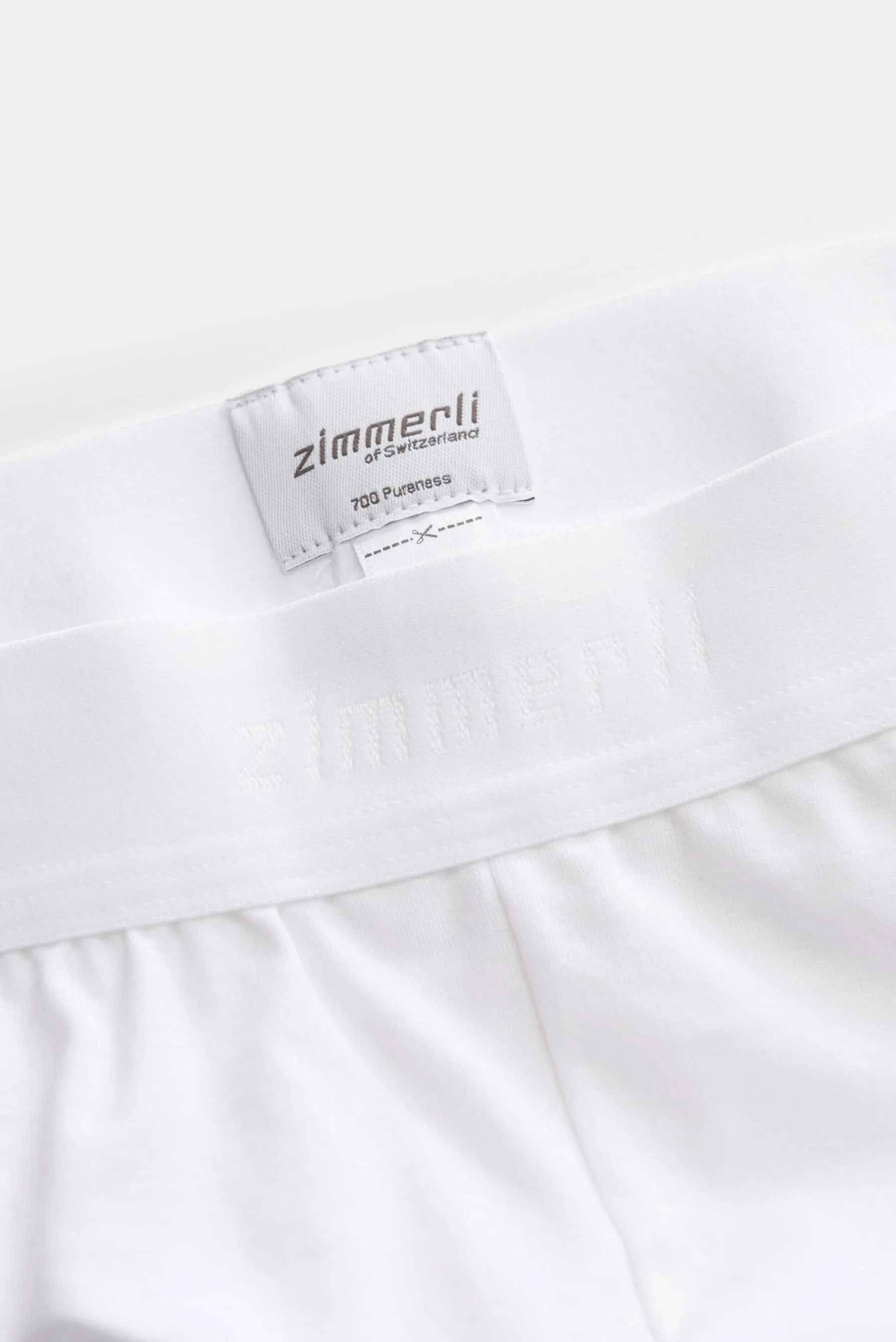 Zimmerli - Herren - Sport Slip 'Pureness' weiß – Bild 5