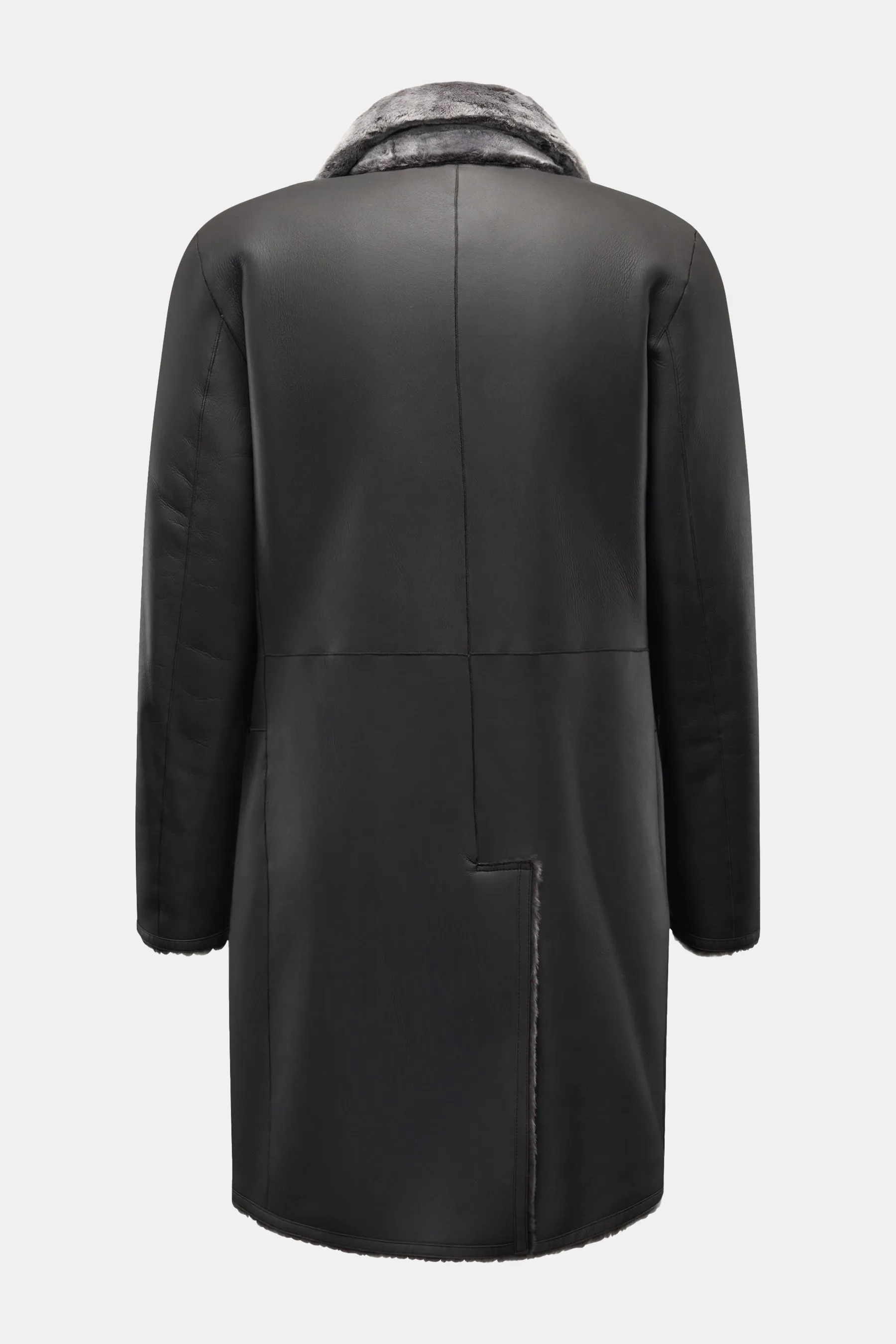 Manzoni 24 - Herren - Lammfellmantel anthrazit – Bild 2