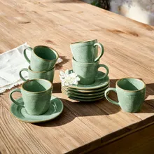 Tasse mit Untertasse 6er Set Norrvik Tasse mit Untertasse 6er Set Norrvik