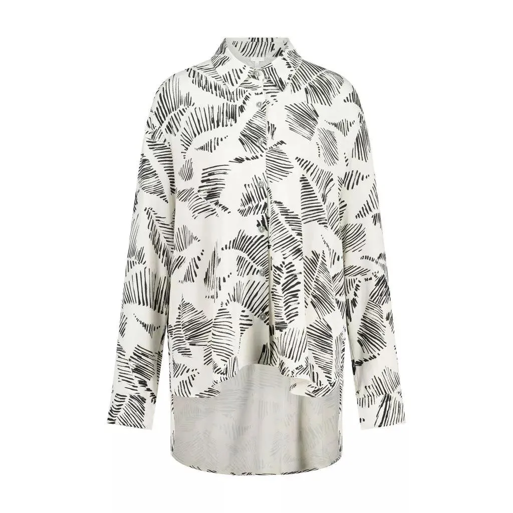 Sportalm - Bluse mit Print - Größe 34 - gray Sportalm - Bluse mit Print - Größe 34 - gray