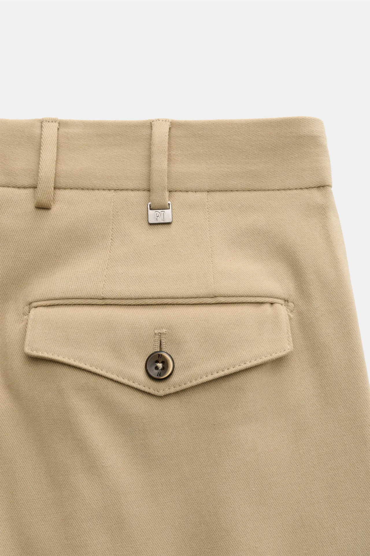 PT Torino - Herren - Chino 'Carrot Fit' beige – Bild 3