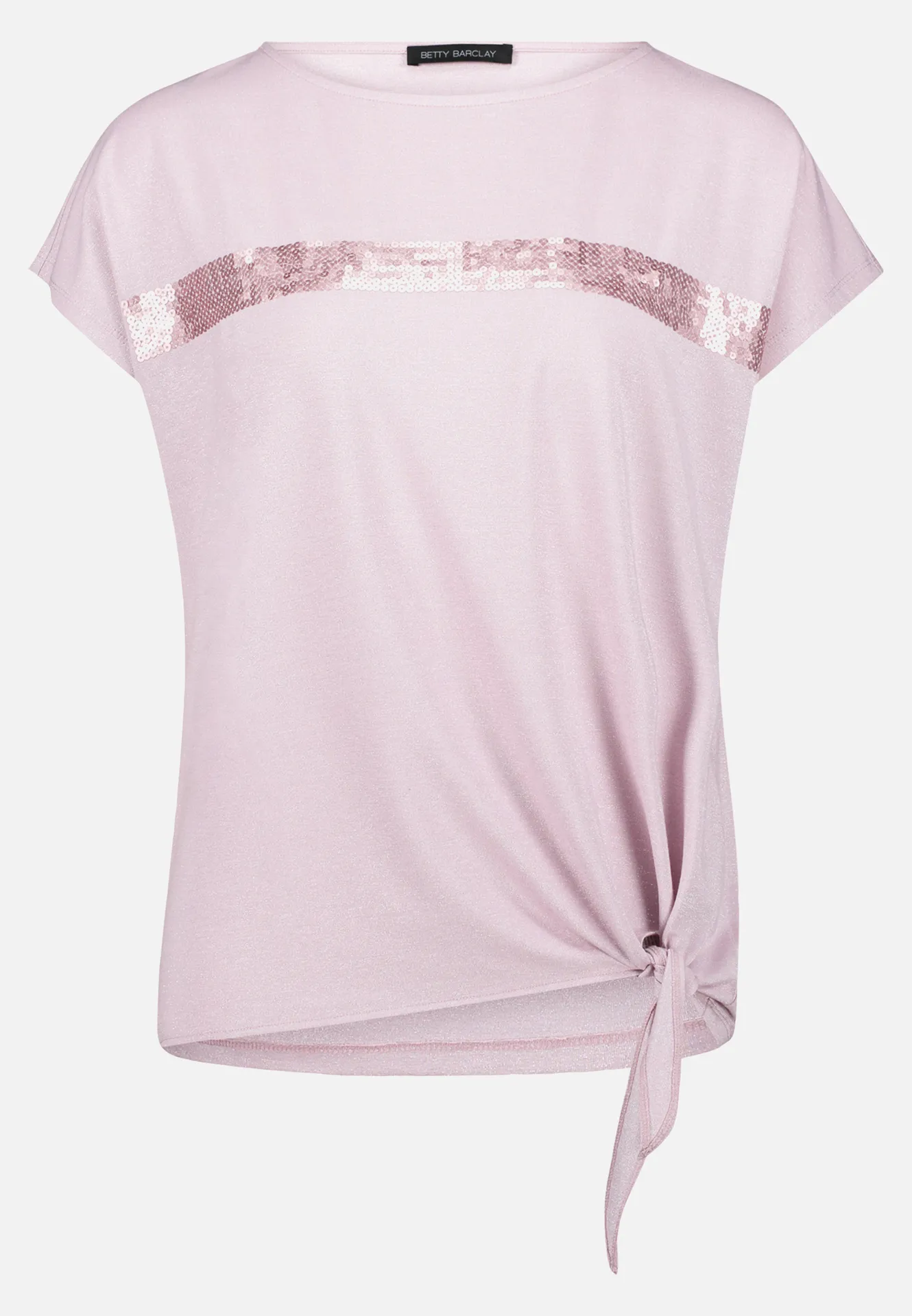 Halbarm-Shirt mit Schleifenknoten – Bild 3