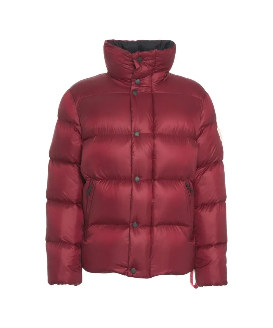After Label - Burgundy High-Collar Puffer Jacket With Down Insul - Größe XL - rot After Label - Burgundy High-Collar Puffer Jacket With Down Insul - Größe XL - rot