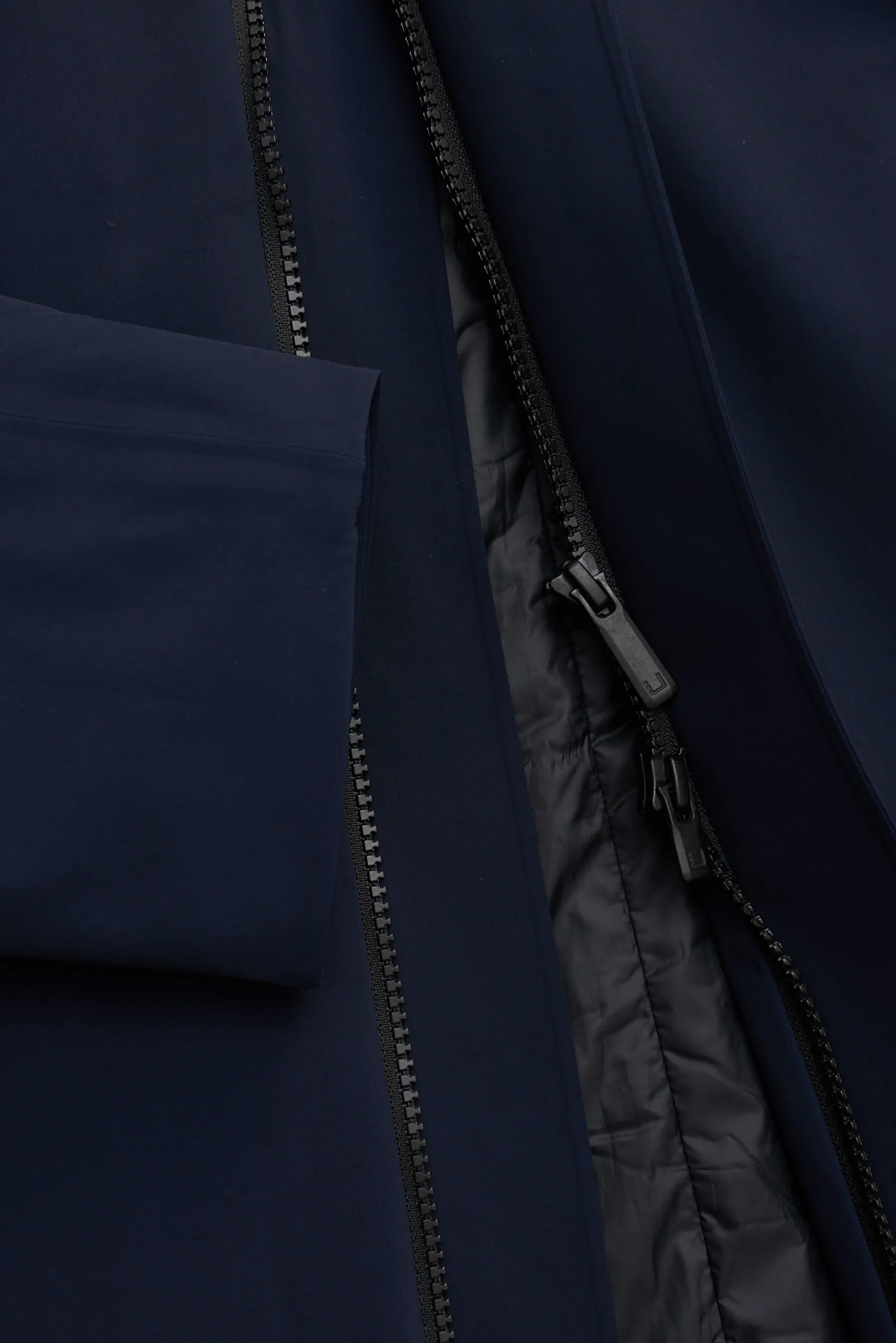UBR - Herren - Kurzmantel 'Regulator Coat' navy – Bild 4