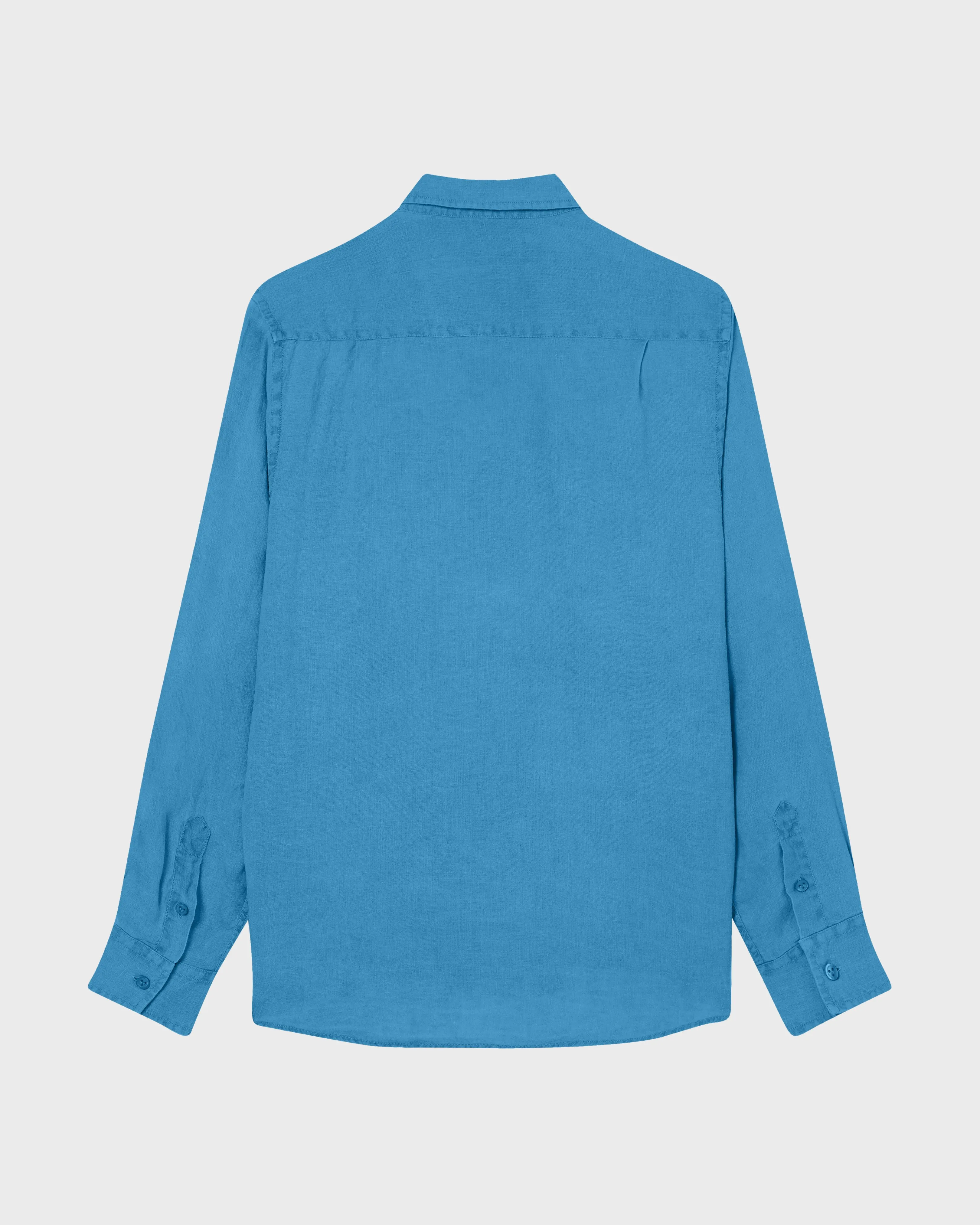 Vilebrequin - Solid Hemd Aus Leinen Für Herren - Hemd - Caroubis - Blau - Größe S – Bild 2