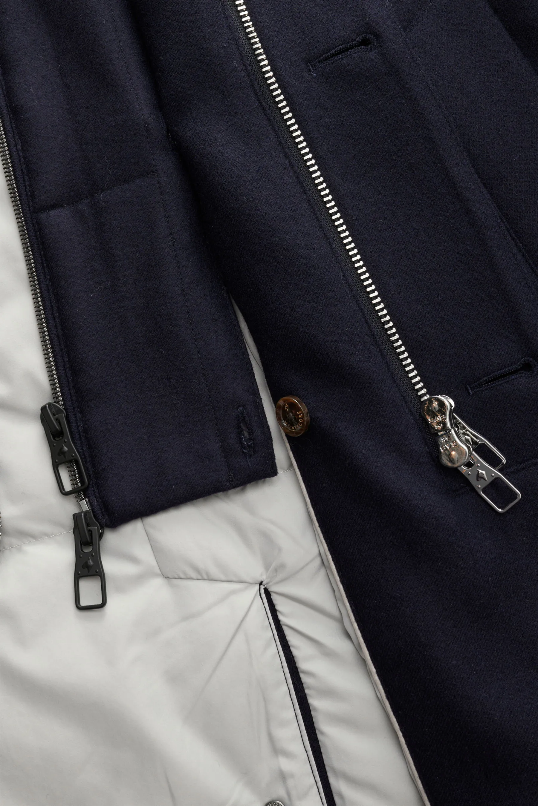 Montecore - Herren - Daunen-Kurzmantel navy – Bild 7