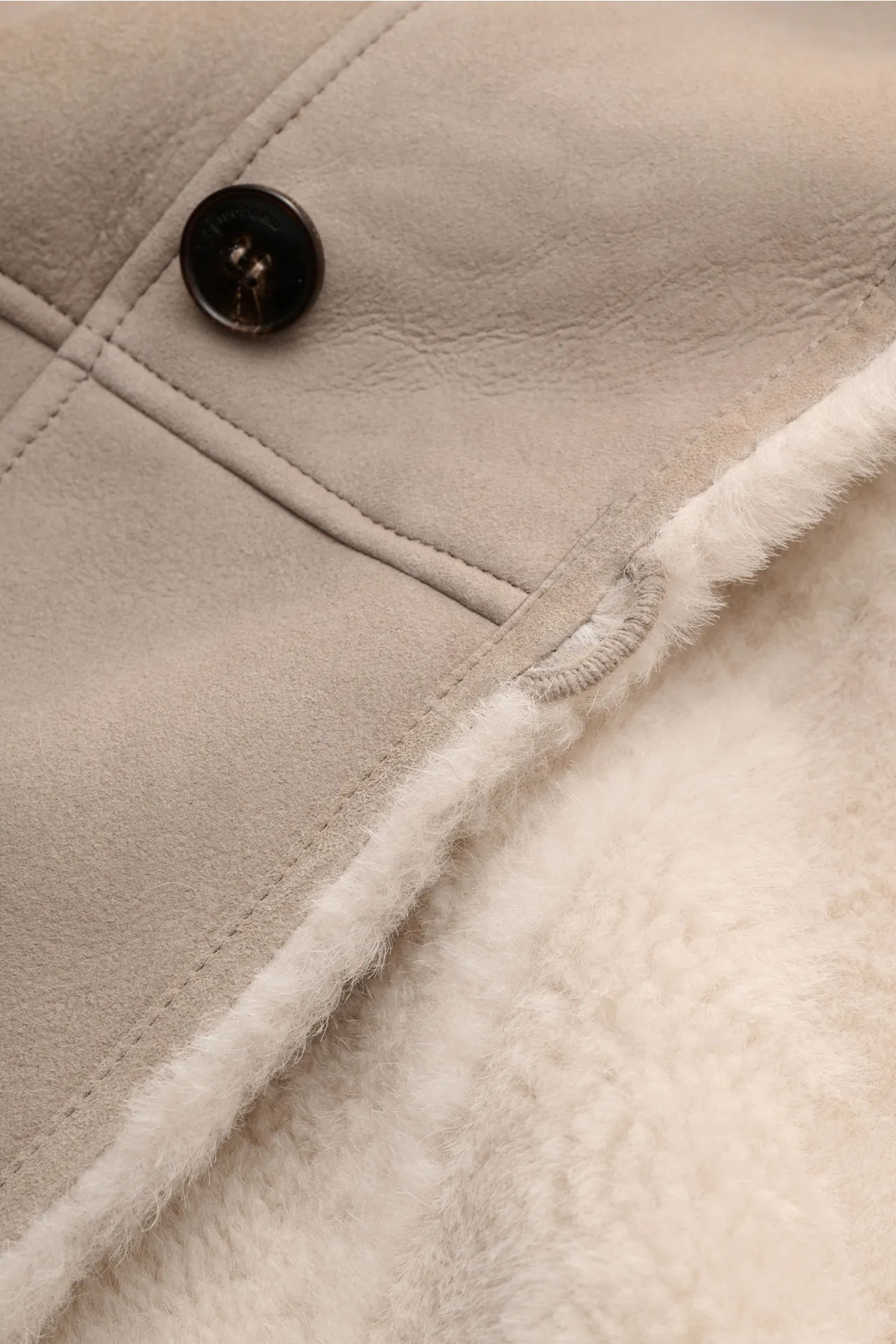 Manzoni 24 - Herren - Lammfelljacke hellgrau – Bild 7